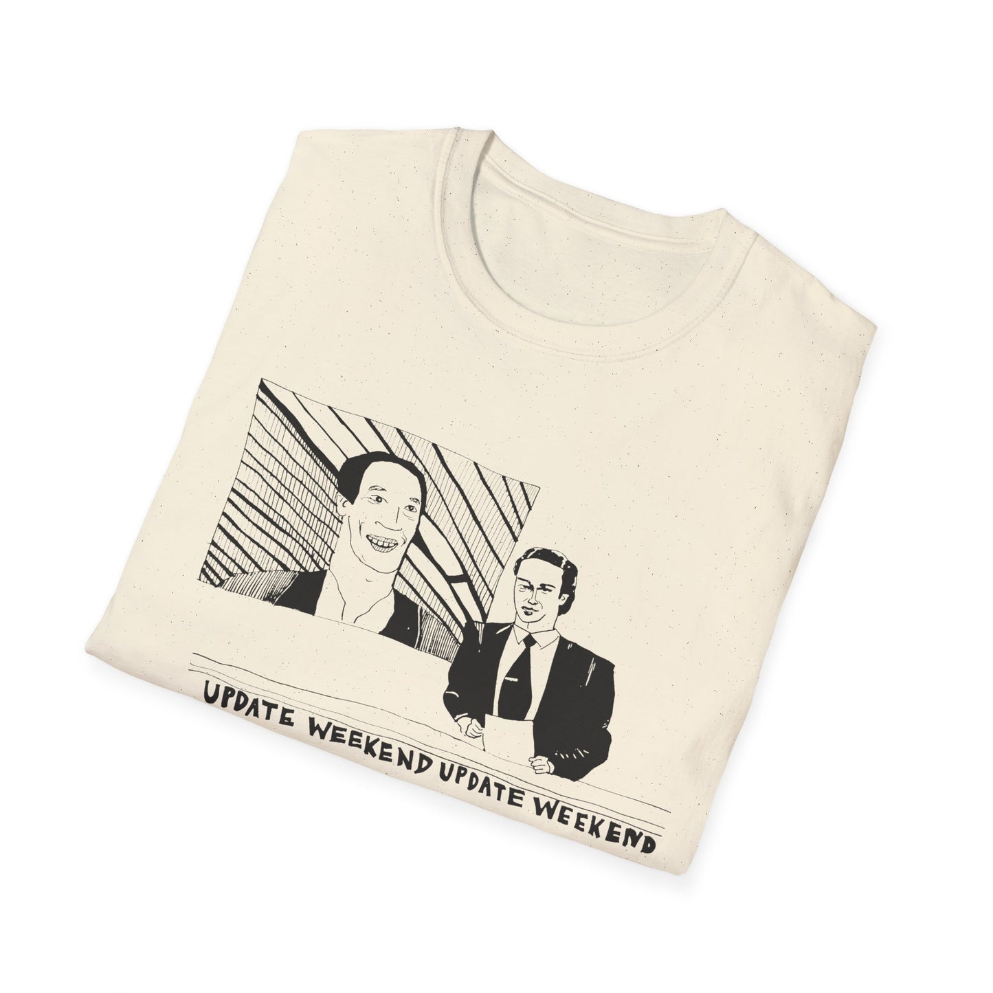original drawing of the time norm macdonald got fired from snl for oj jokes fan art tshirt