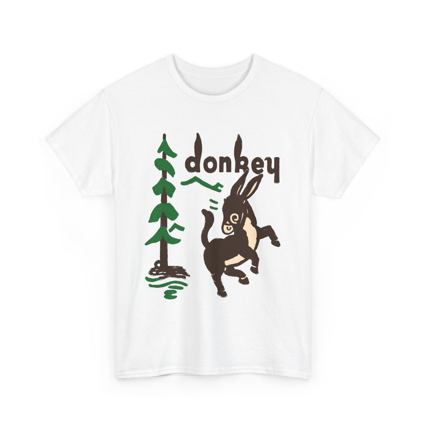 vintage donkey room matchbox graphic edit tshirt