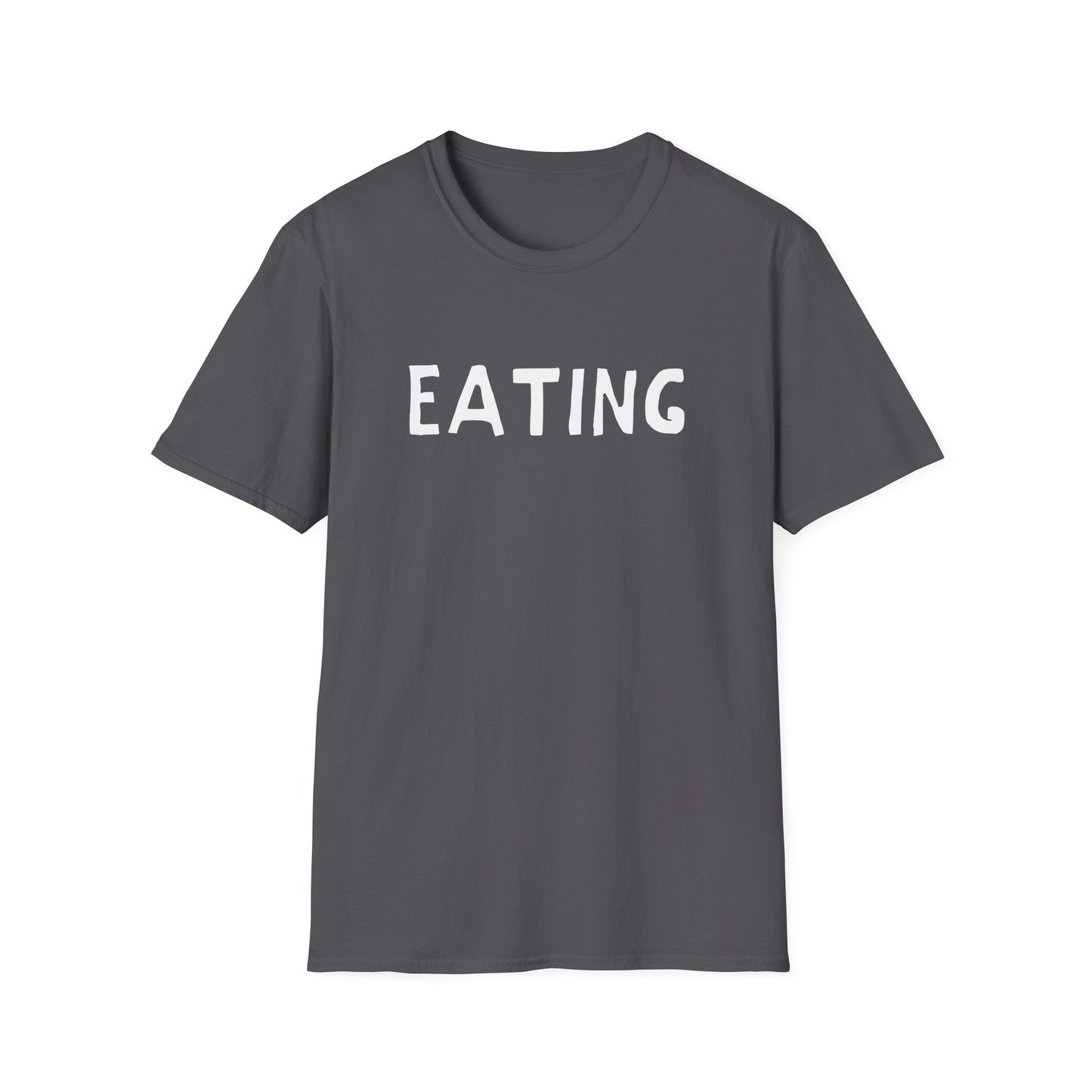 eating hand drawn font tshirt