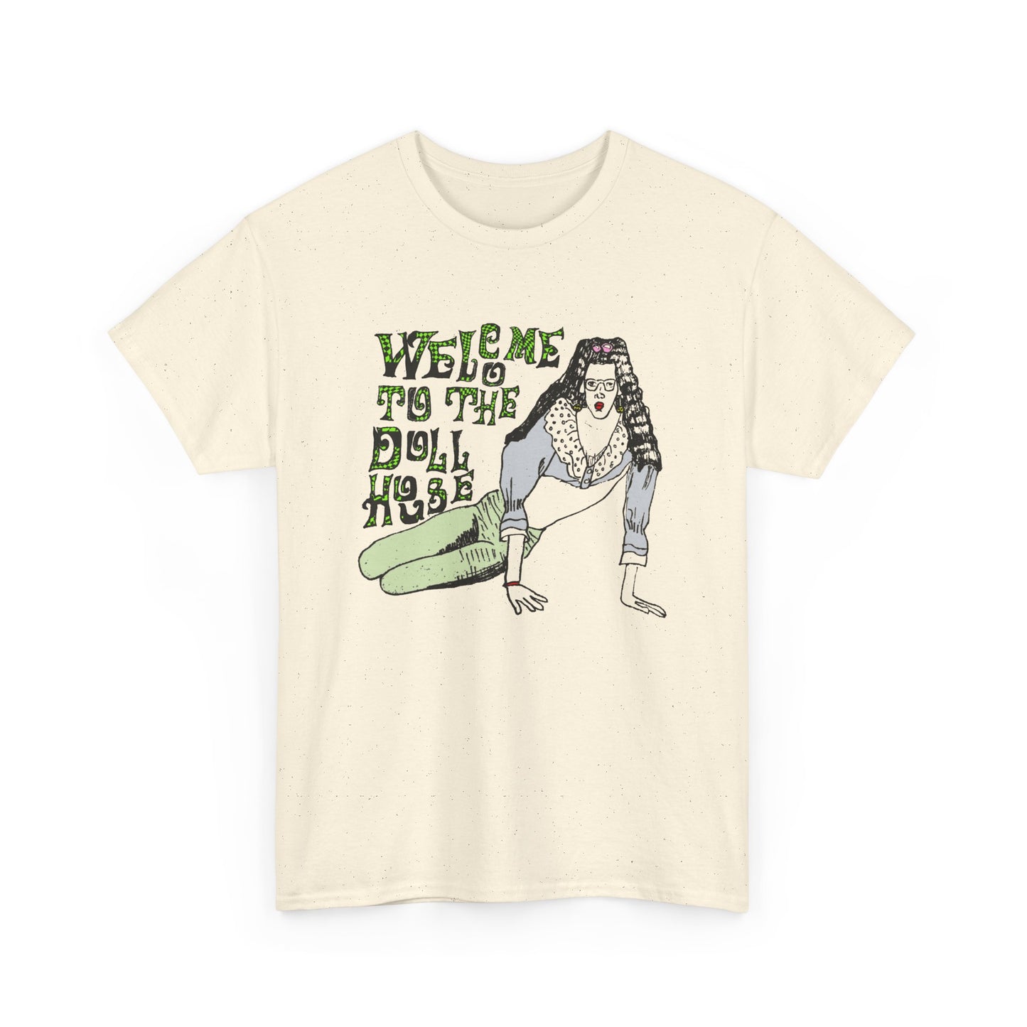 welcome to the dollhouse original drawing tshirt