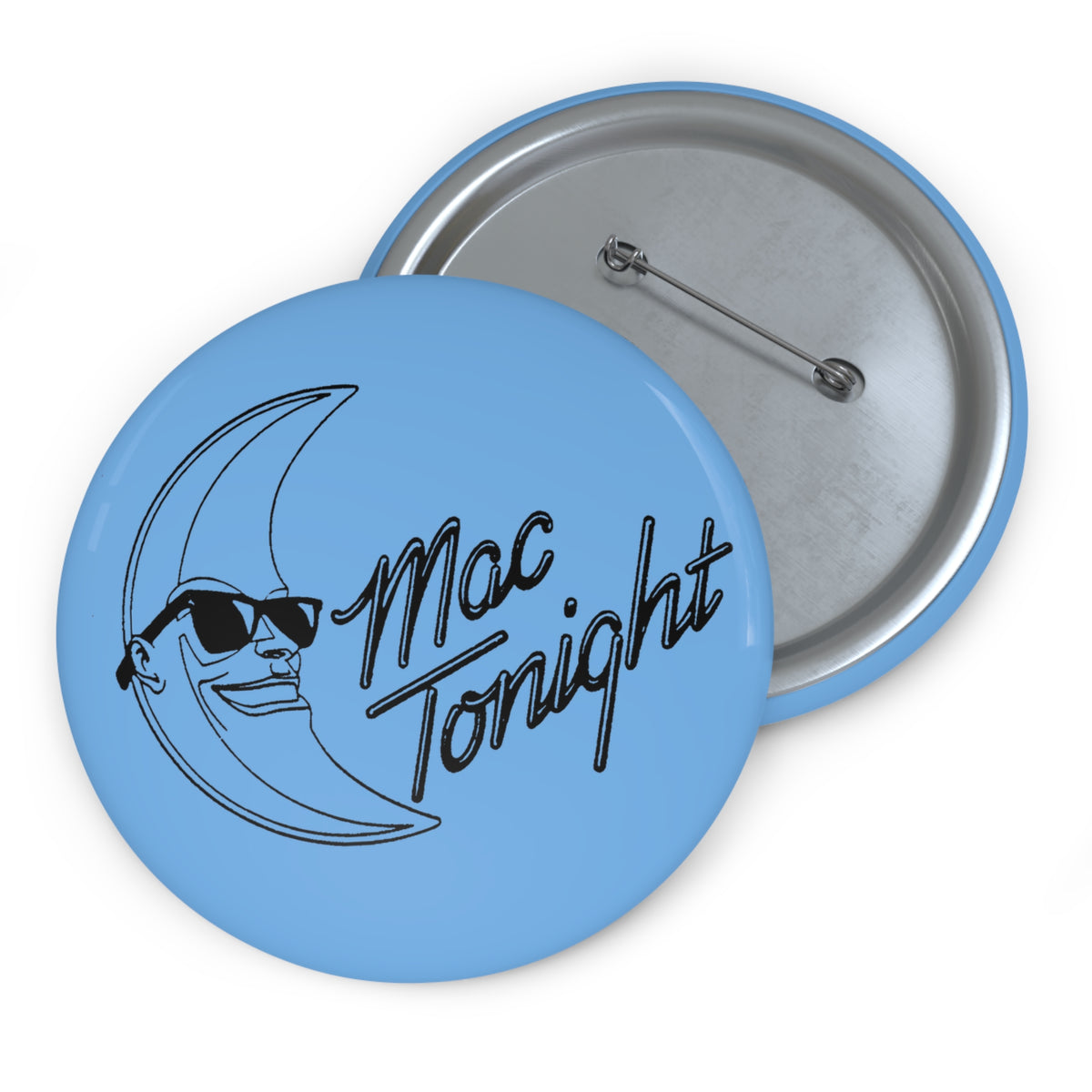 mac tonight custom pin button