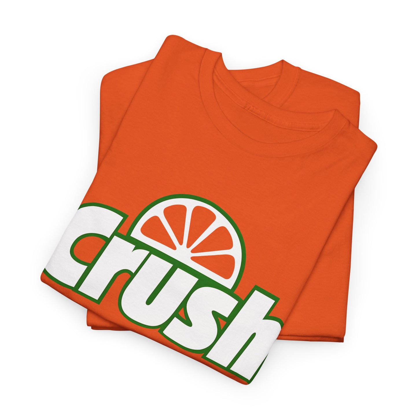 vintage orange crush logo tshirt