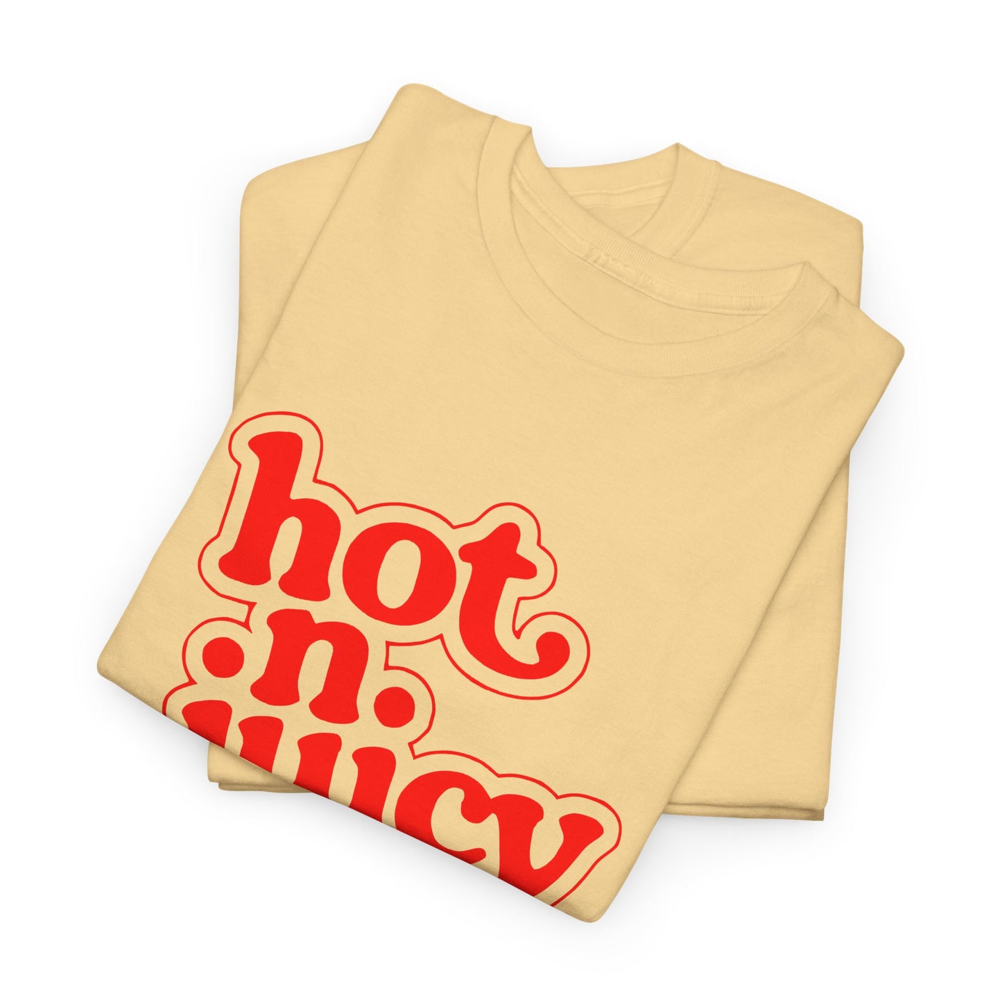 wendy's vintage hot n juicy logo reproduction tshirt