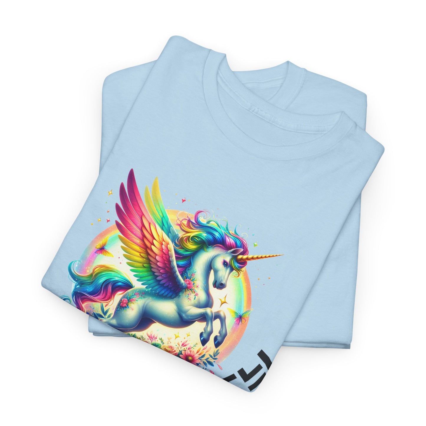 thirsty unicorn tshirt (technically alicorn)