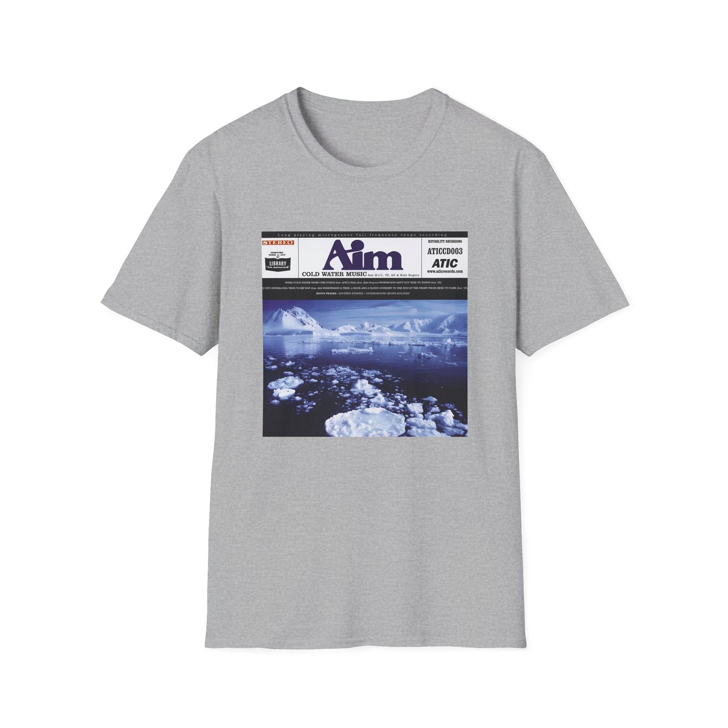 aim 1999 cold water music album tshirt