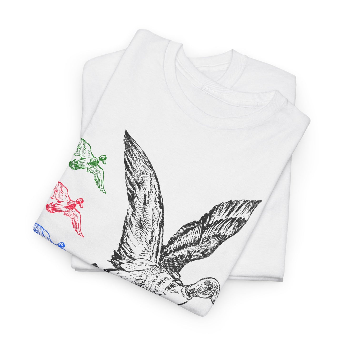 vintage ducks custom graphic tshirt
