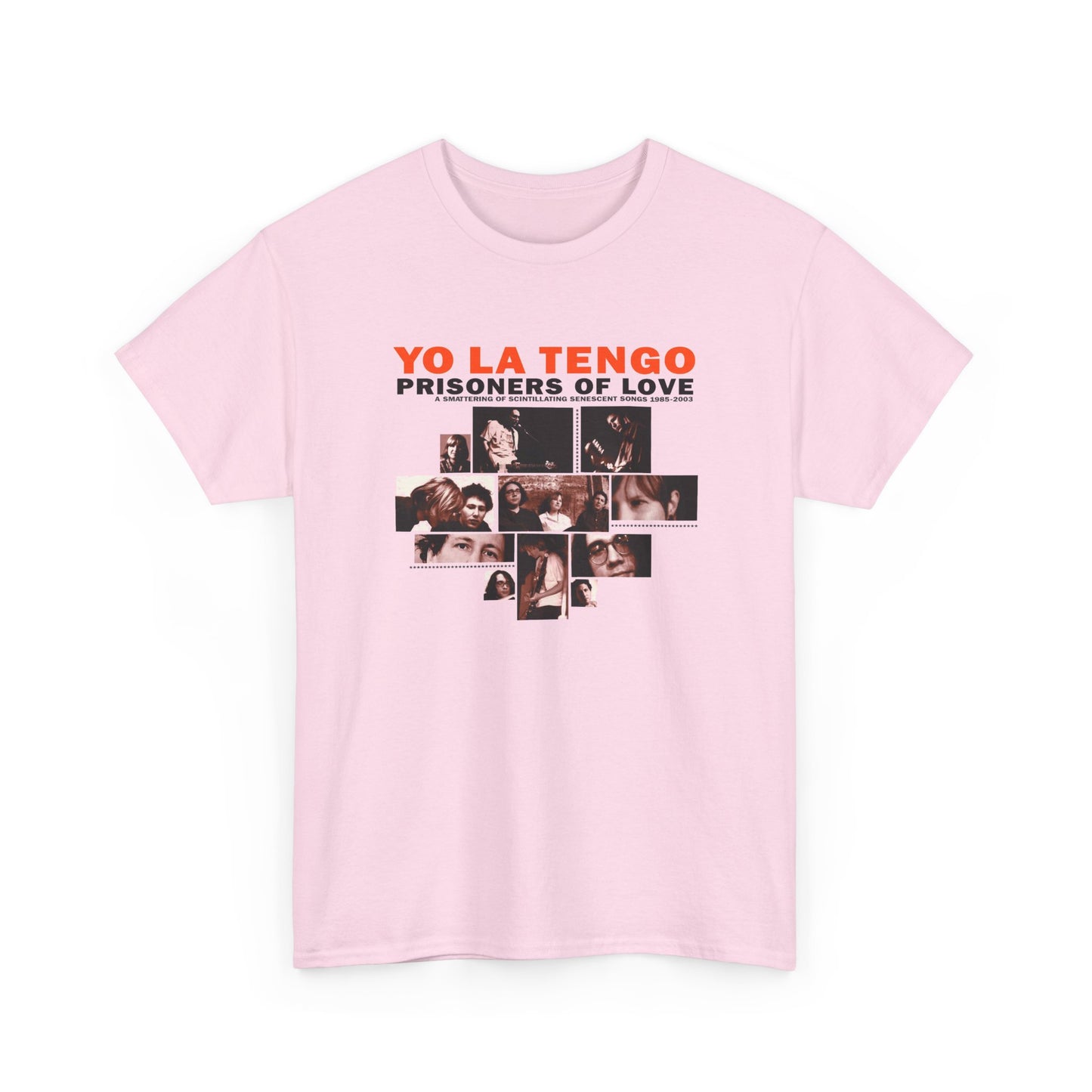 yo la tengo prisoners of love album tshirt