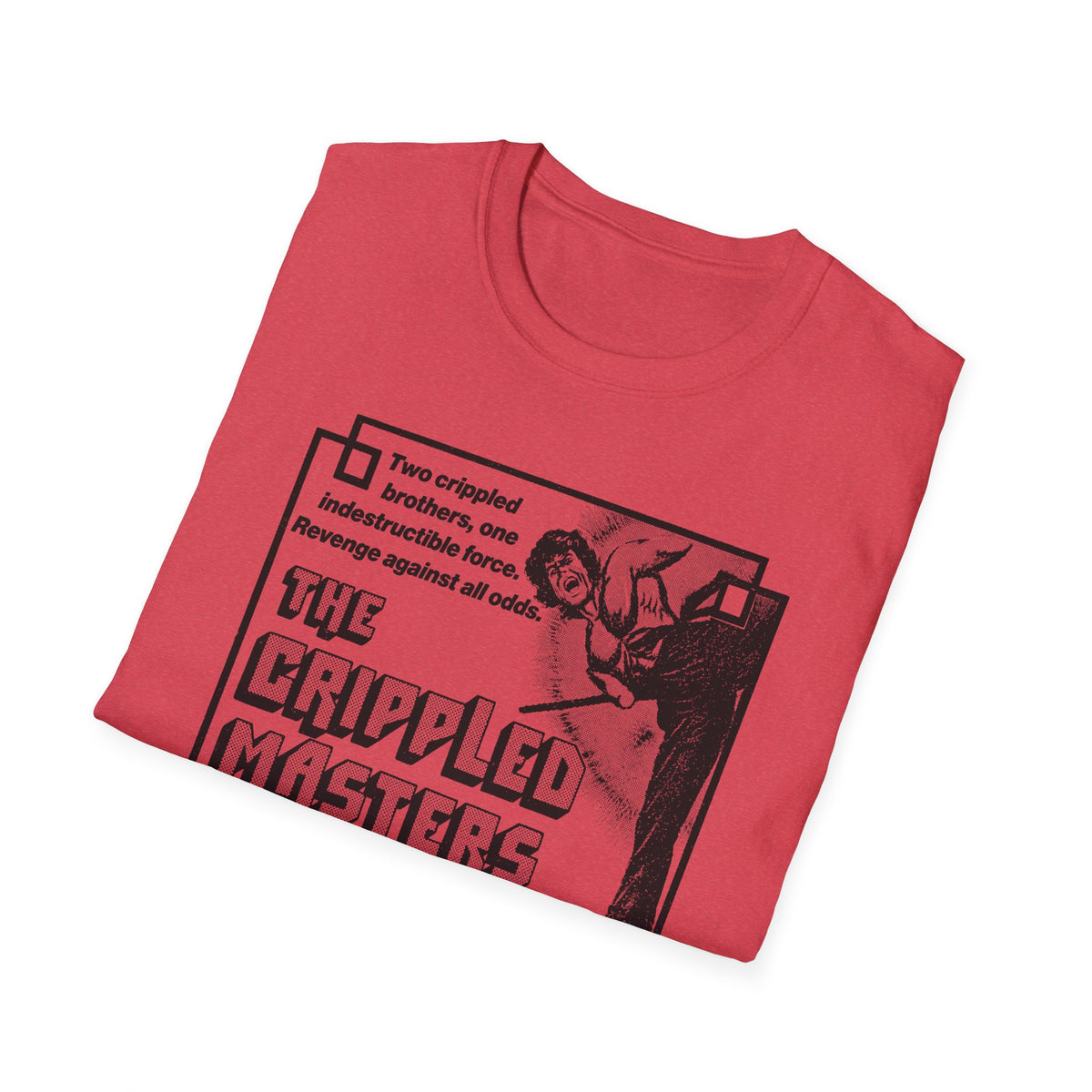 1979 hong kong martial arts film the crippled masters newspaper advertisement tshirt