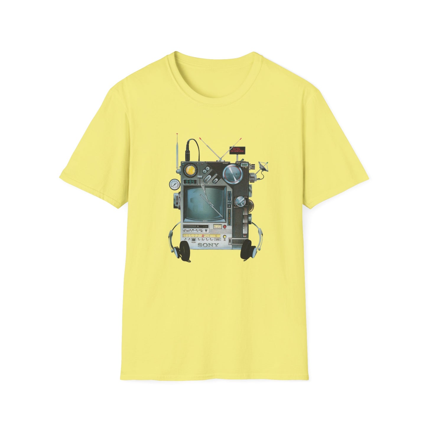 1989 sony watchman by dennis magdich tshirt