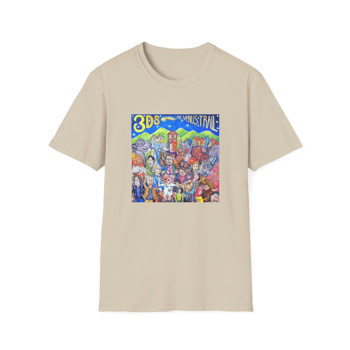 the 3d's 1993 the venus trail album tshirt
