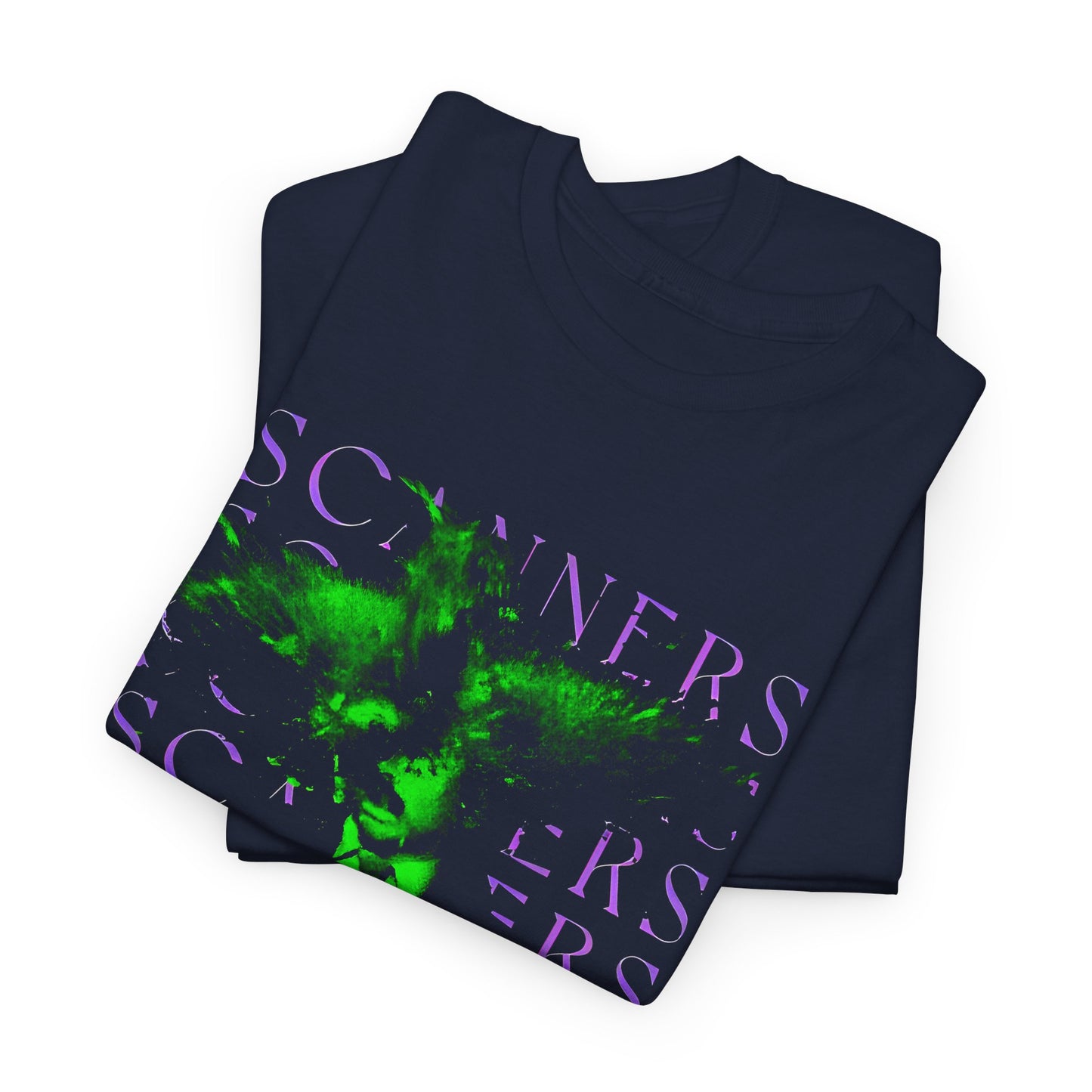 david cronenberg's scanners 1981 alternate movie poster tshirt