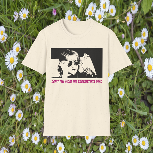 don't tell mom the babysitter's dead 1991 movie tshirt