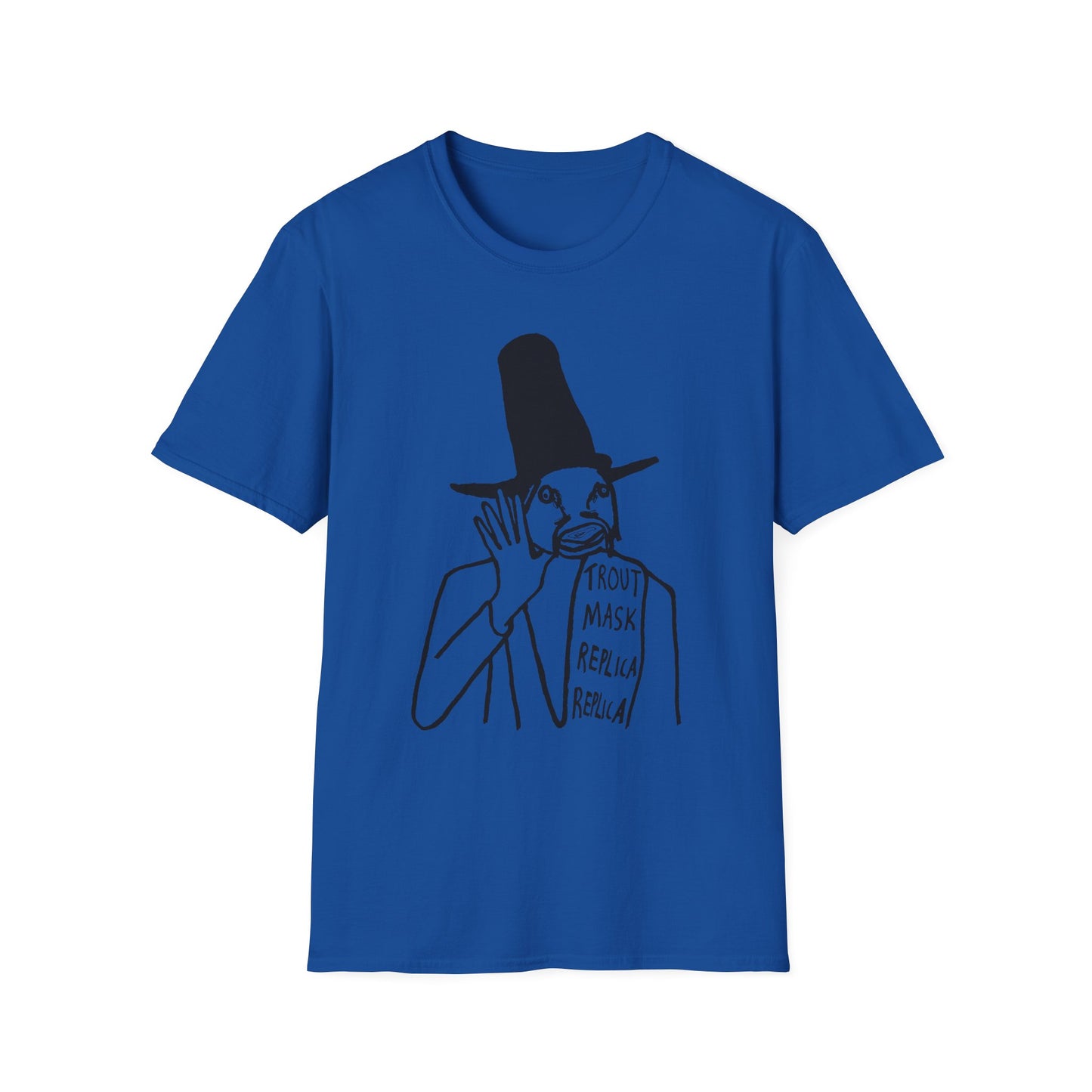 captain beefheart 1969 trout mask replica album replica original drawing tshirt