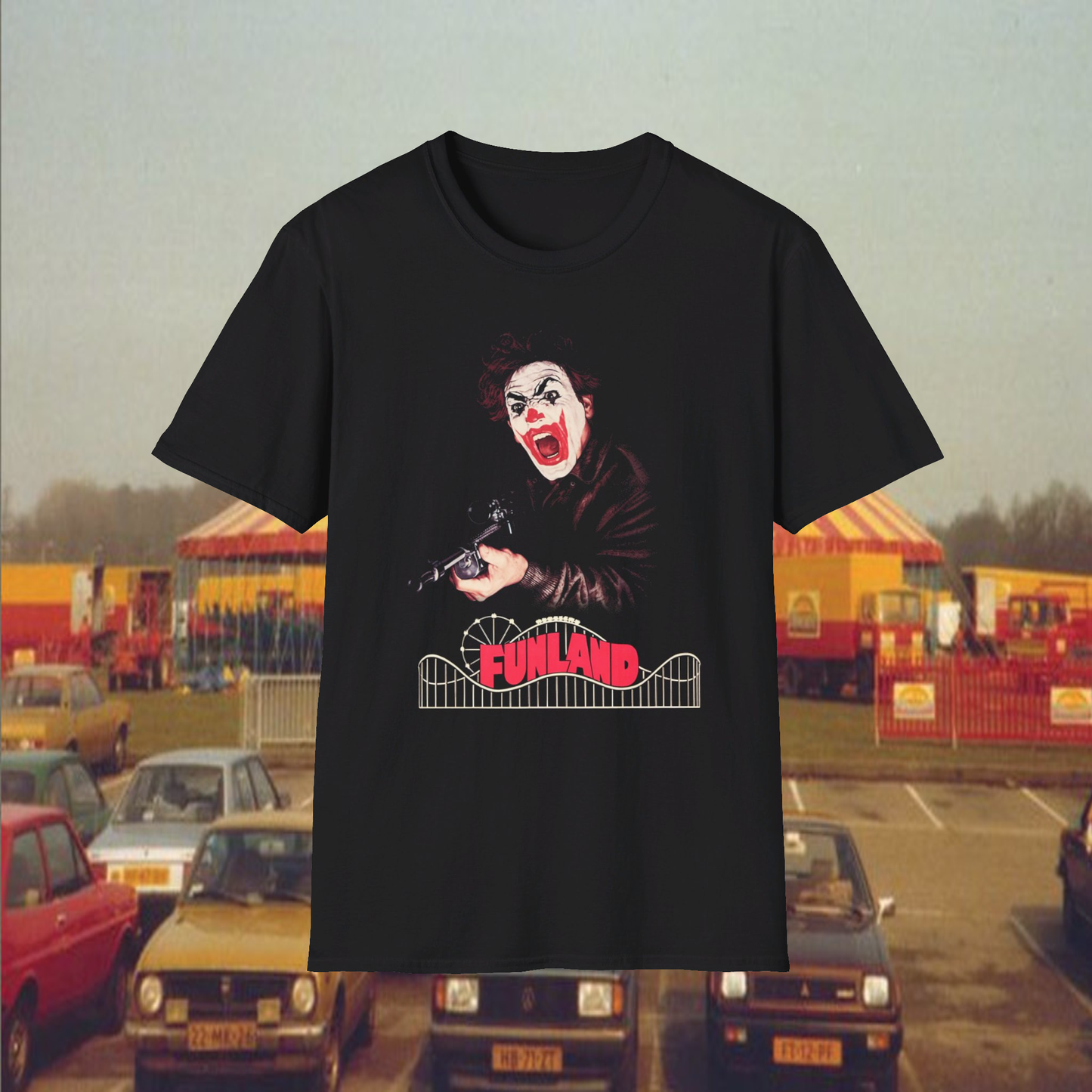 1987 funland movie poster tshirt