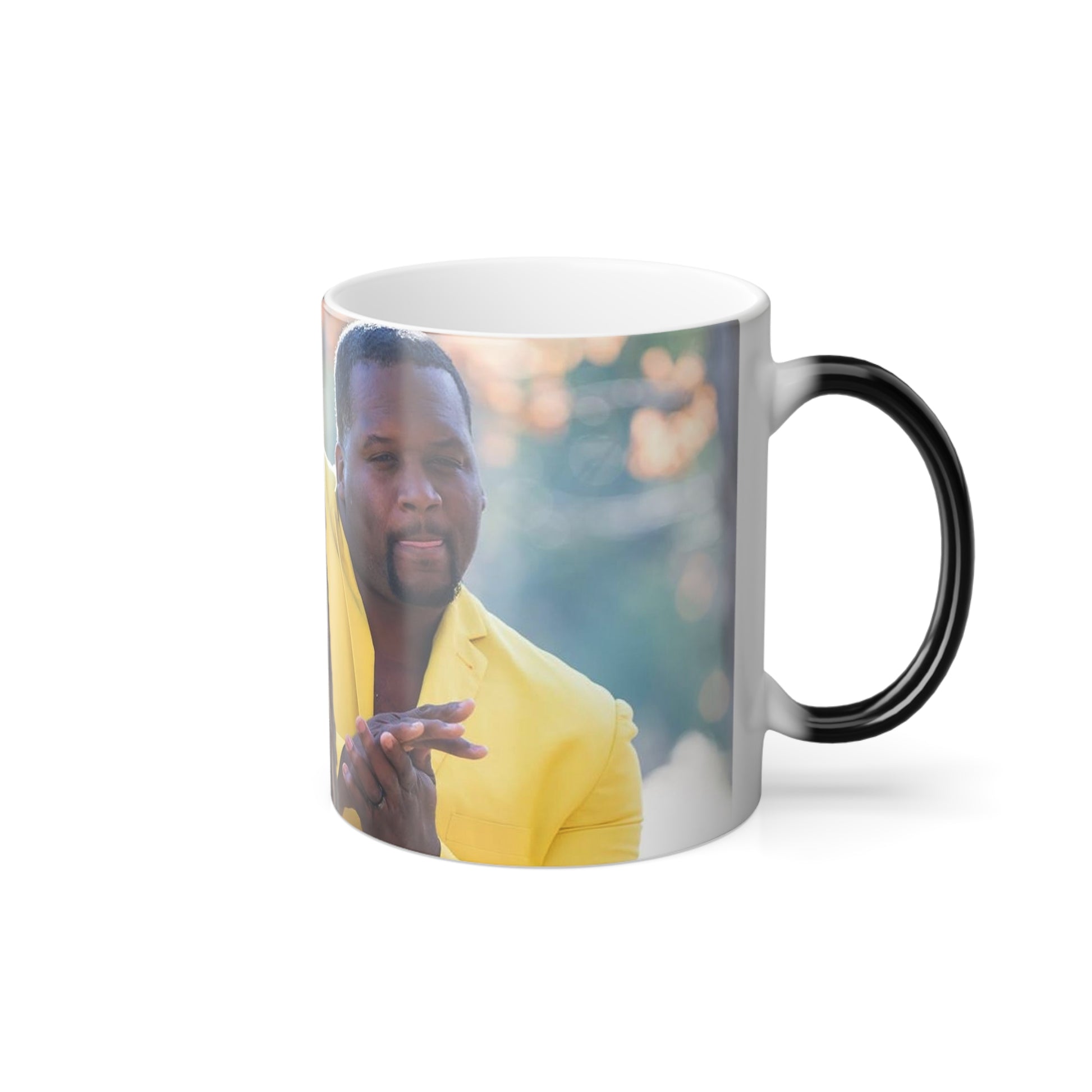 anthony adams rubbing hands behind a tree meme color morphing mug whatmart