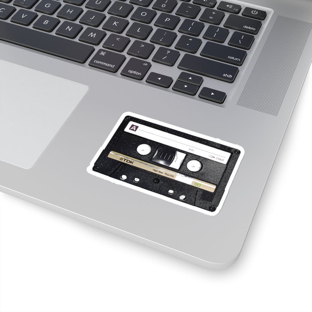 cassette tape kiss-cut sticker whatmart