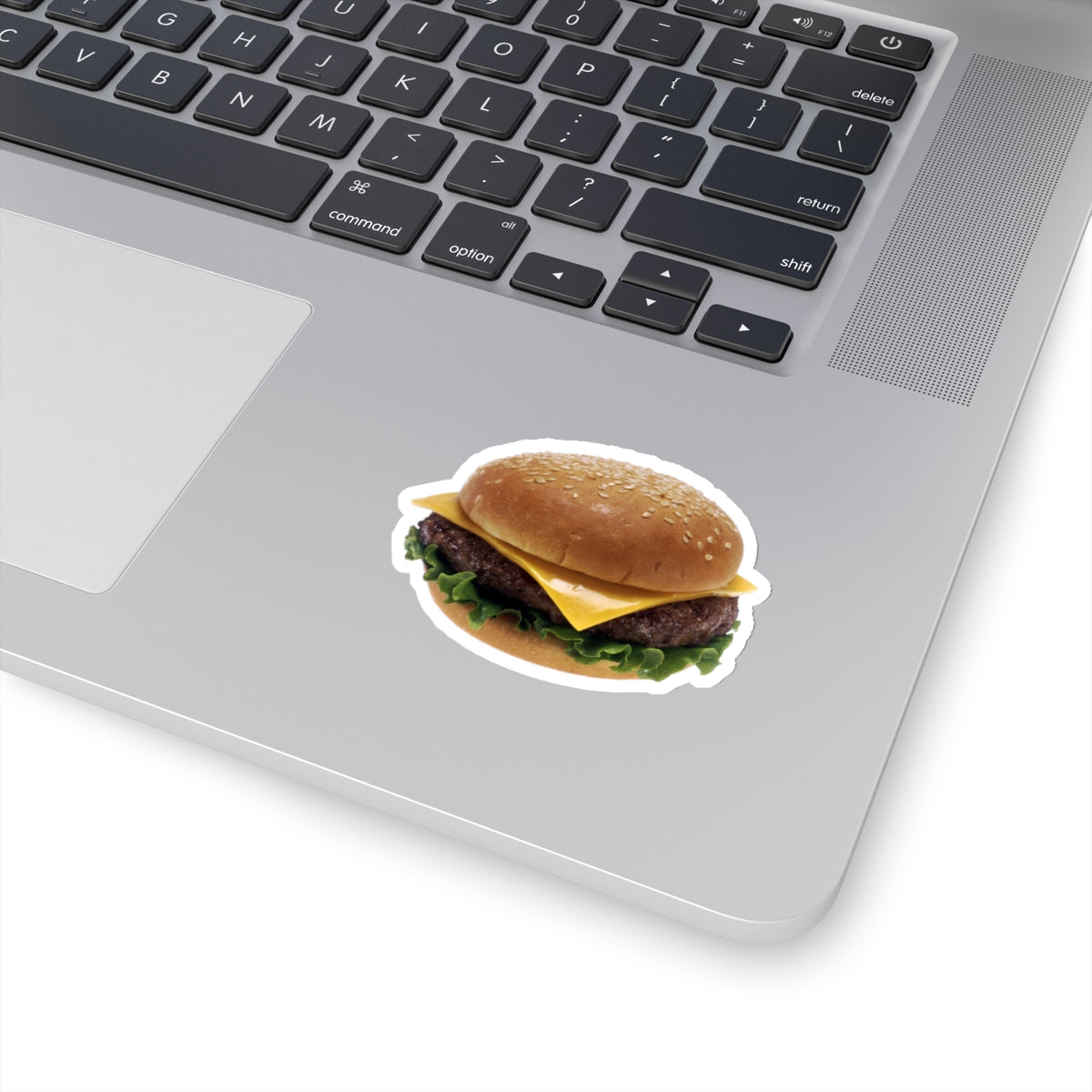 classic cheeseburger kiss-cut sticker whatmart