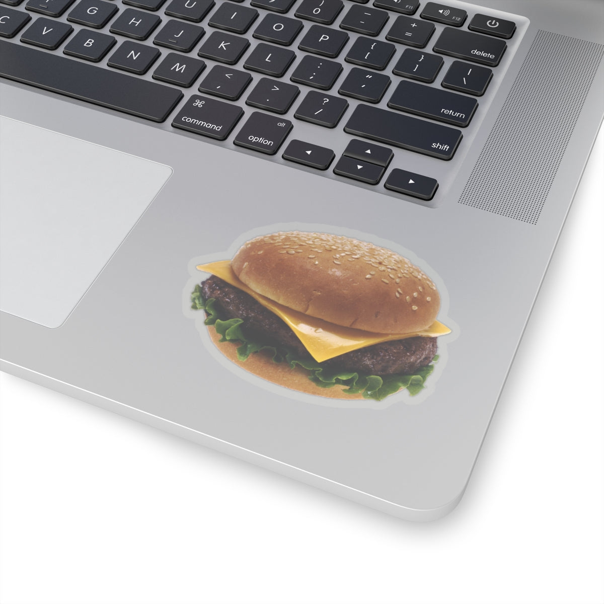 classic cheeseburger kiss-cut sticker whatmart