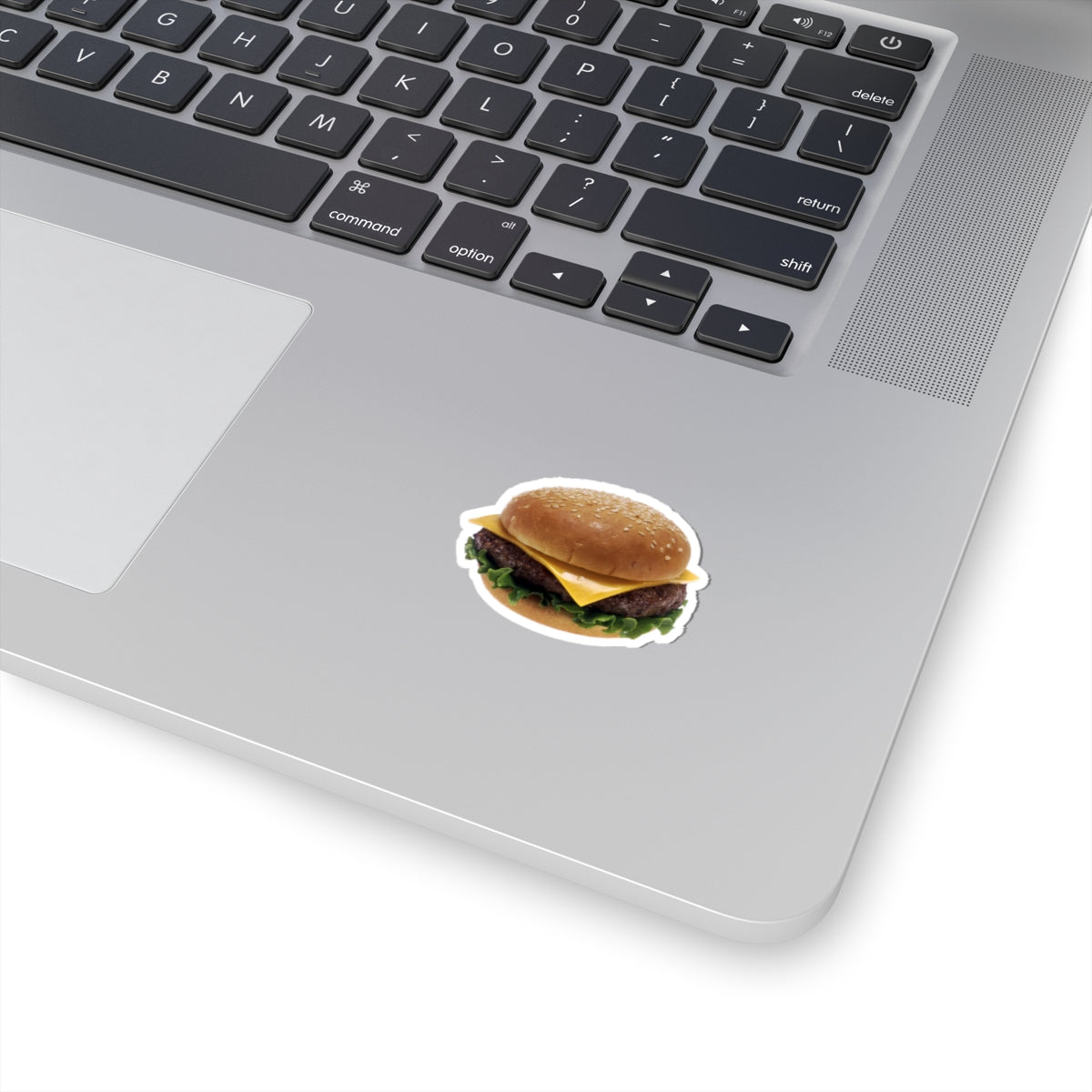 classic cheeseburger kiss-cut sticker whatmart