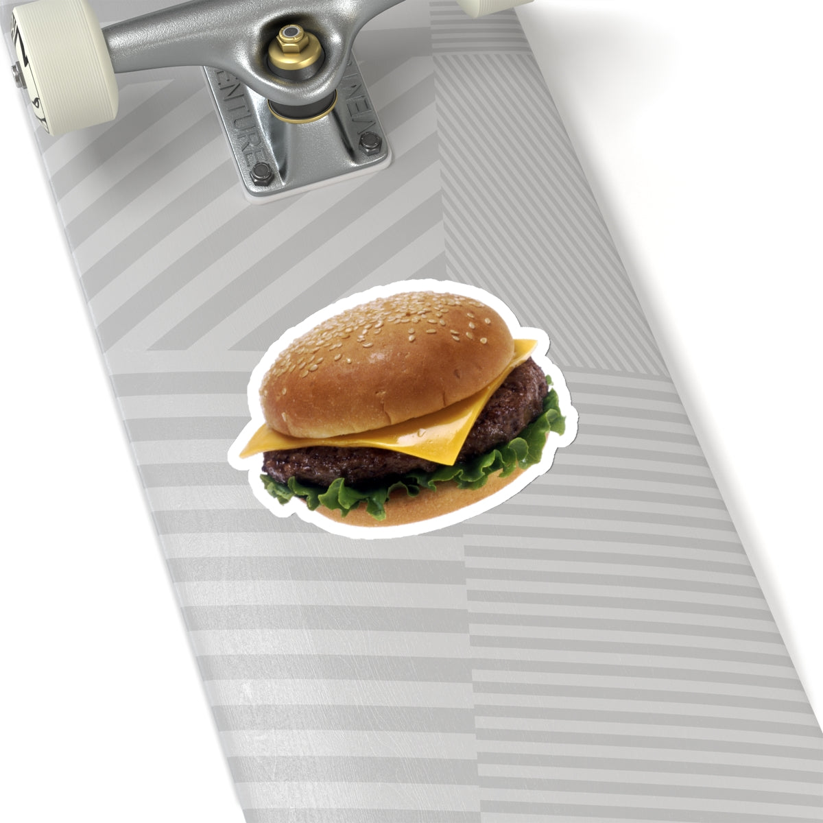 classic cheeseburger kiss-cut sticker whatmart