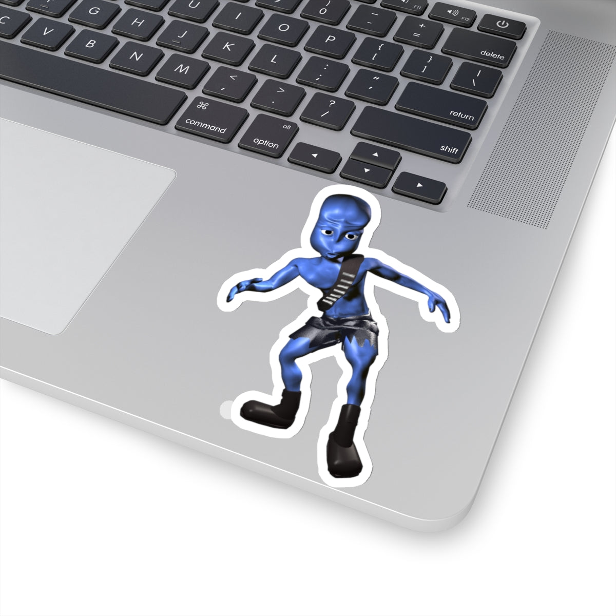 eiffel 65 "blue (da ba dee)" alien kiss-cut stickers whatmart