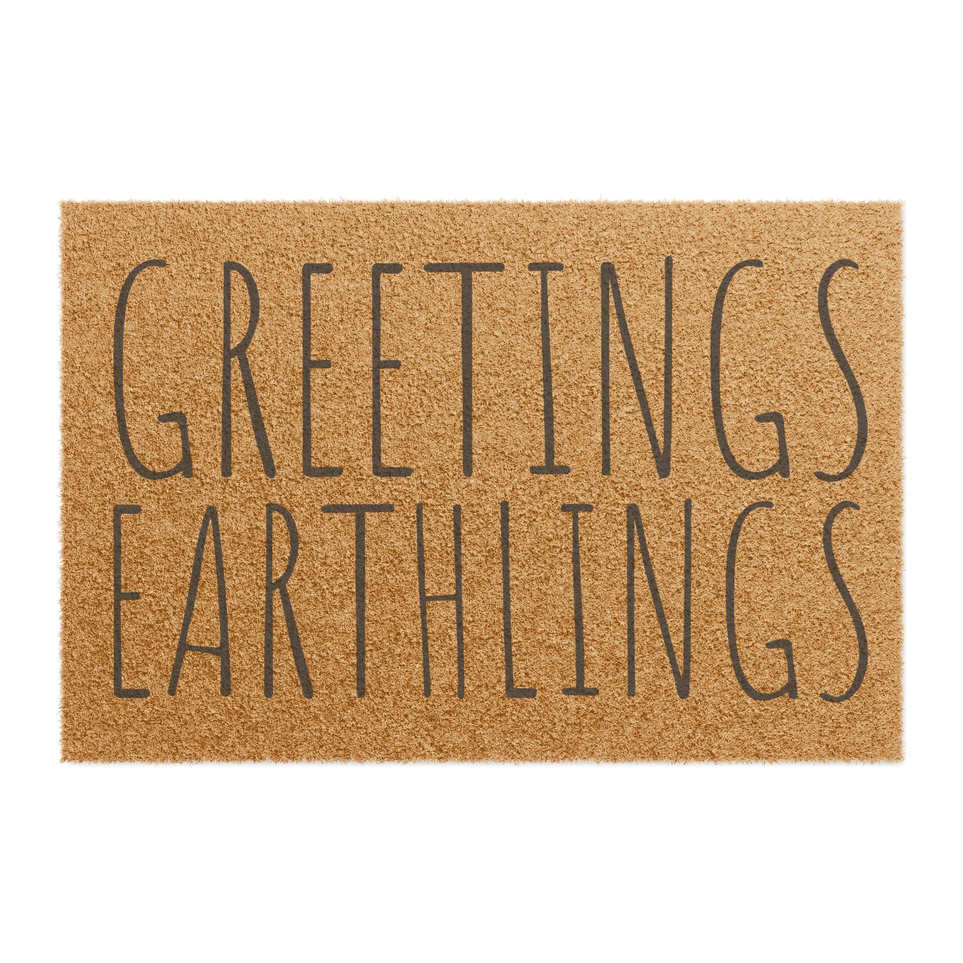 greetings earthlings doormat whatmart