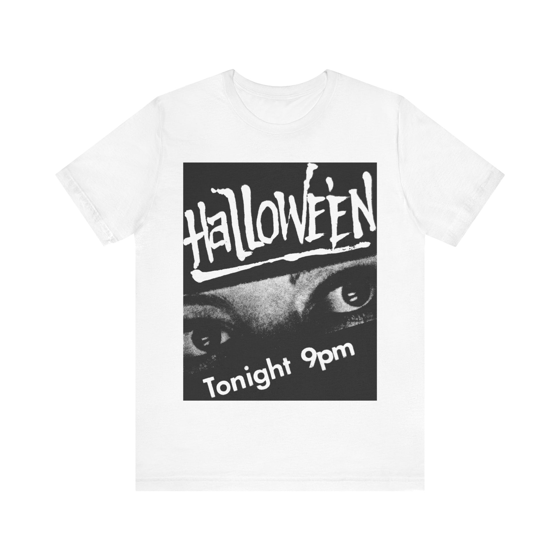 halloween 1978 movie tv guide ad art tshirt whatmart