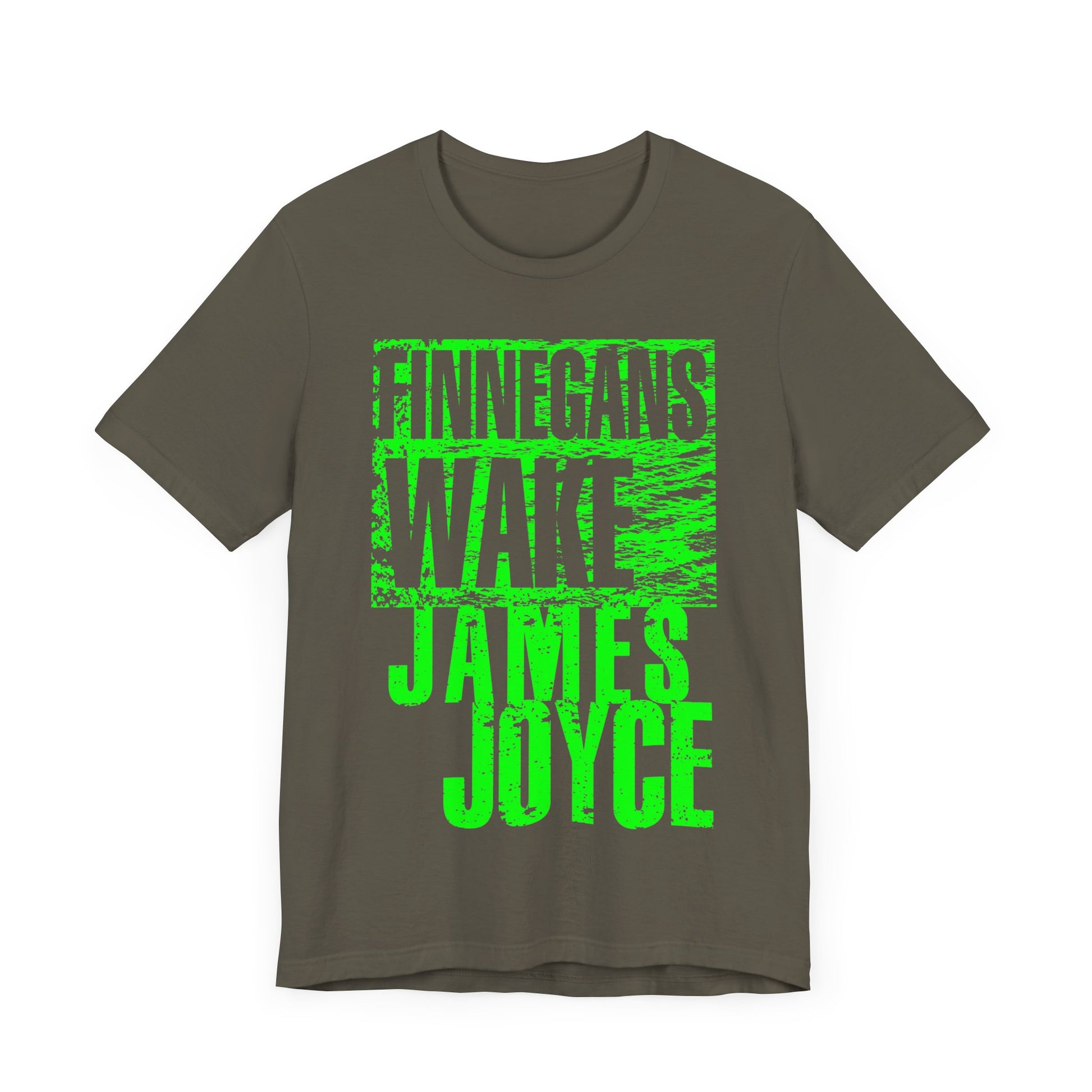 james joyce finnegans wake in green tshirt whatmart