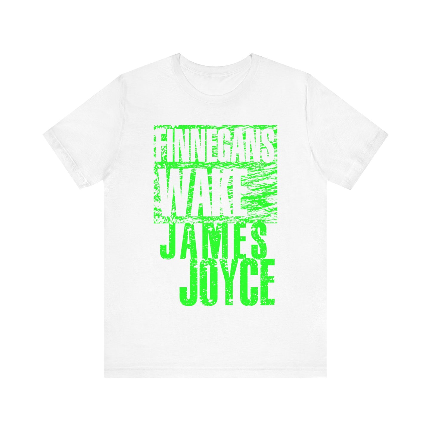 james joyce finnegans wake in green tshirt whatmart