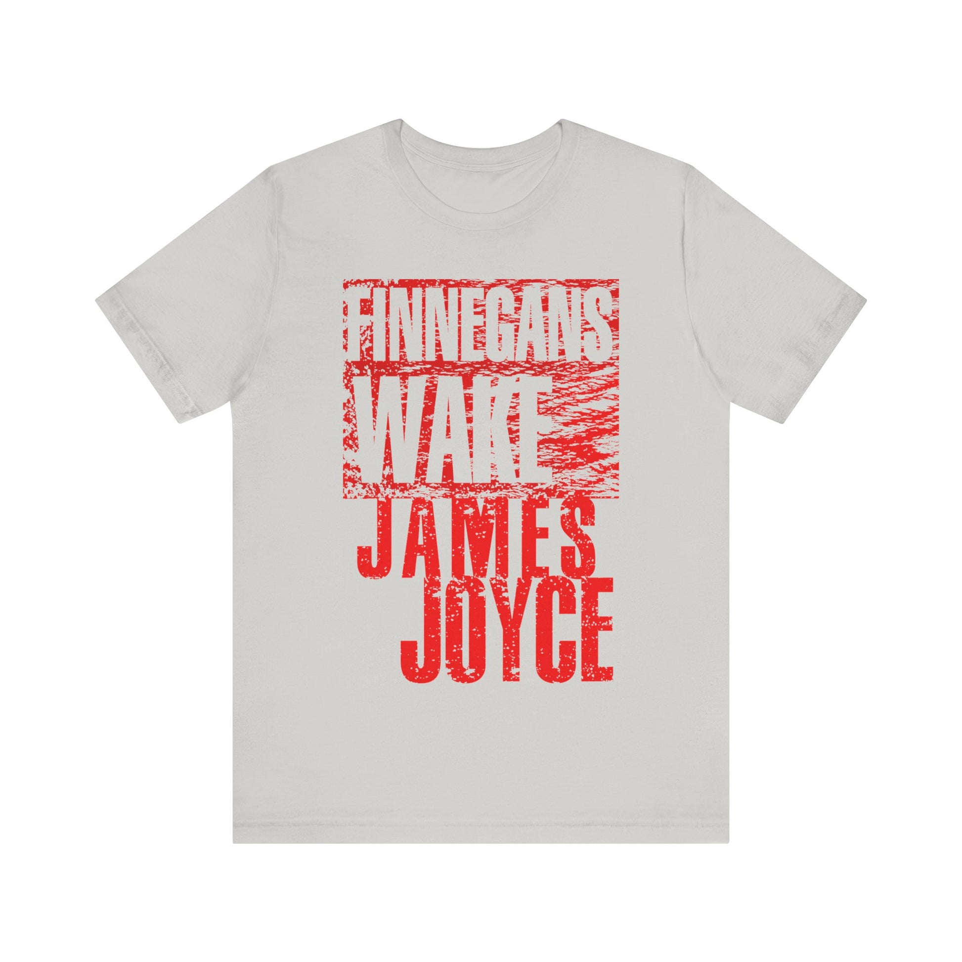 james joyce finnegans wake in red tshirt whatmart