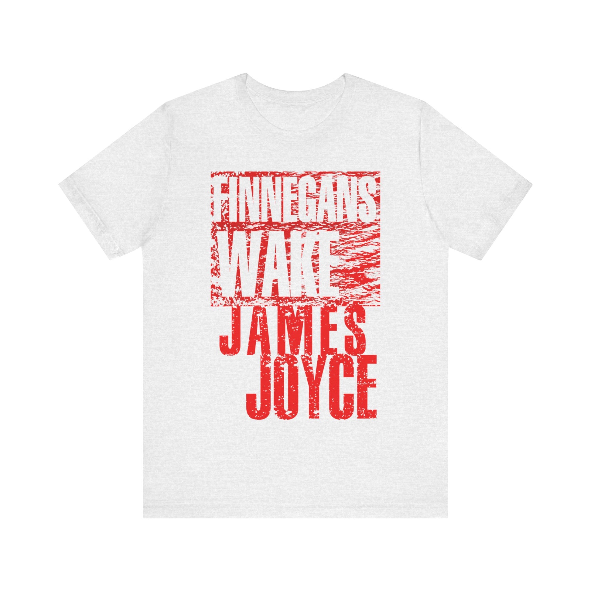 james joyce finnegans wake in red tshirt whatmart