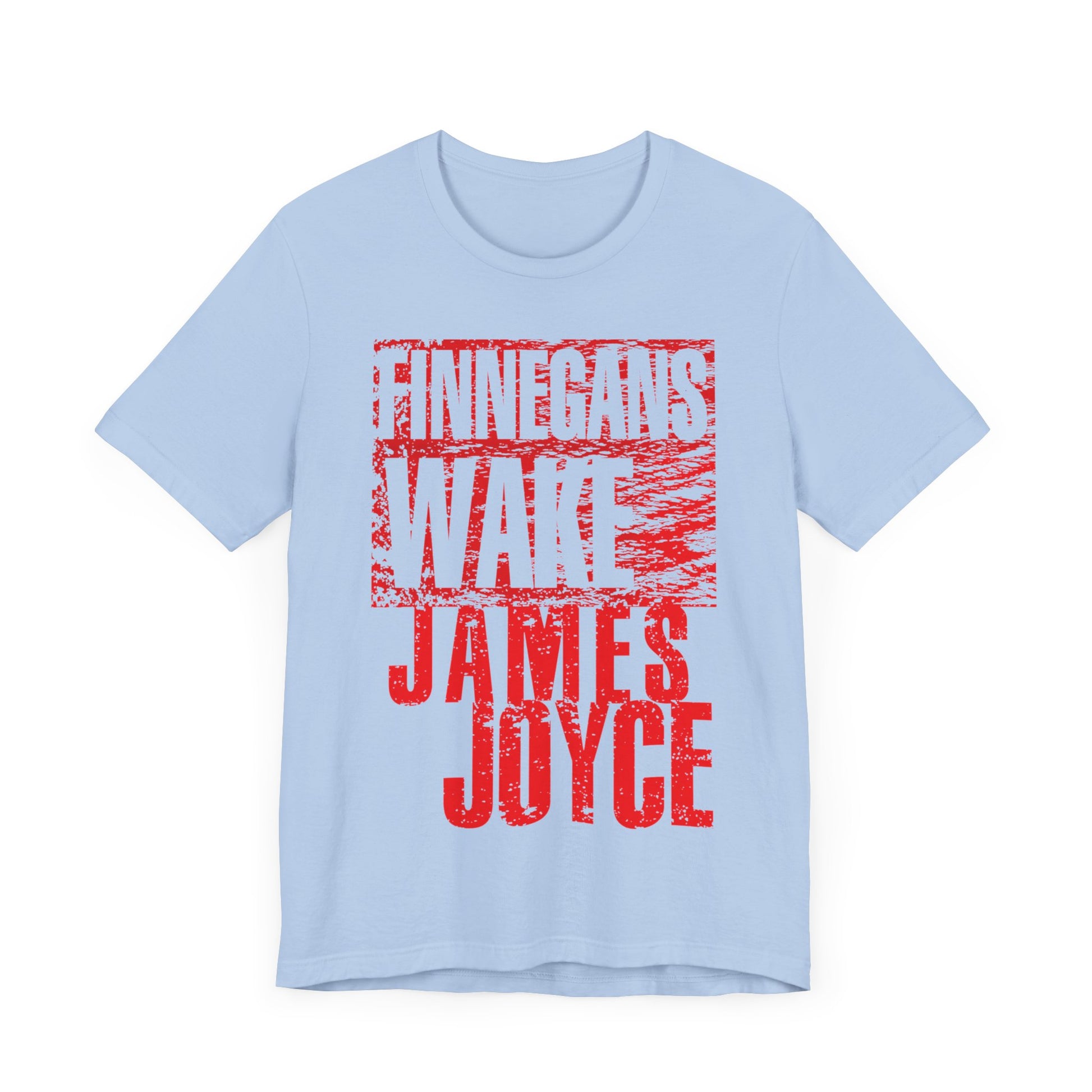 james joyce finnegans wake in red tshirt whatmart