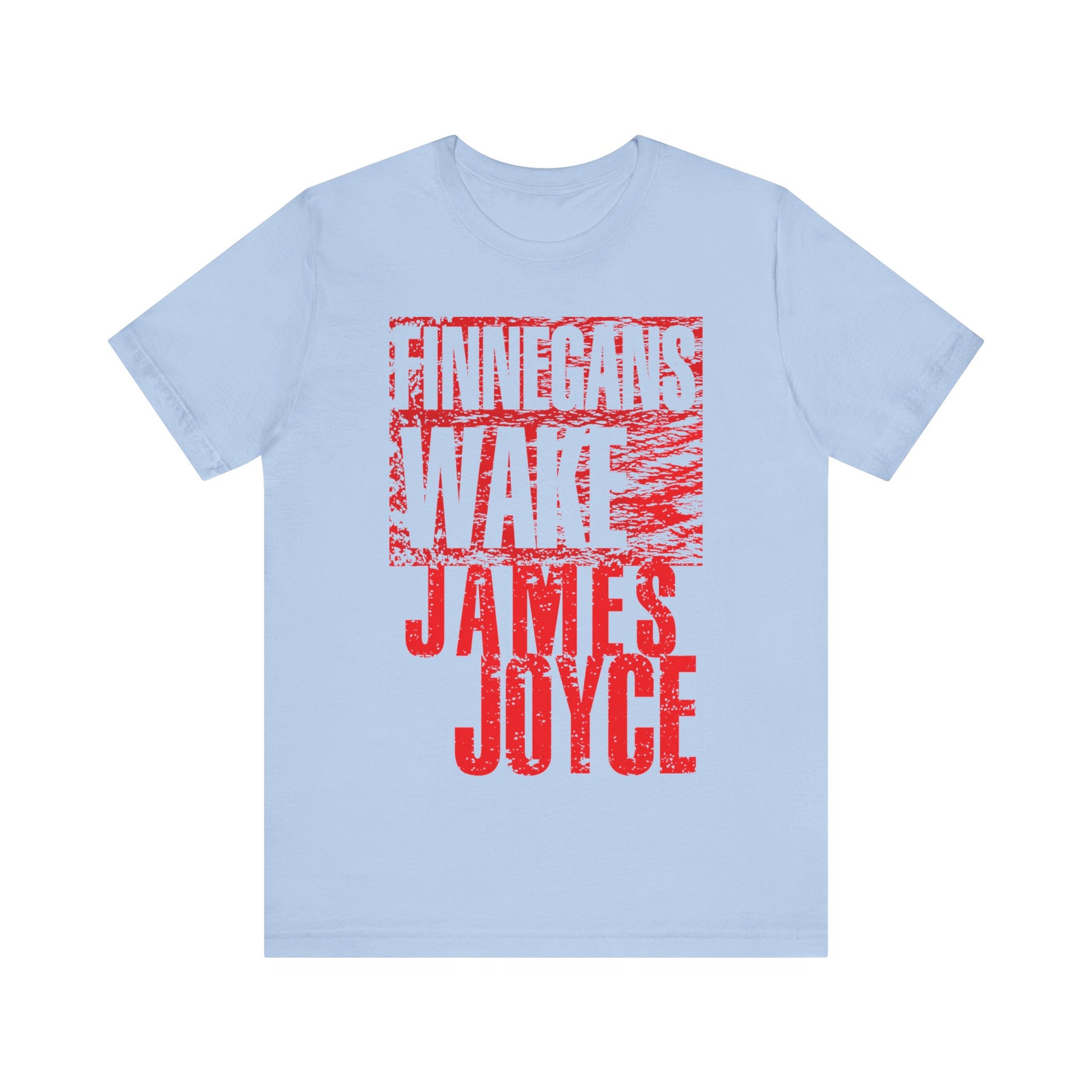 james joyce finnegans wake in red tshirt whatmart
