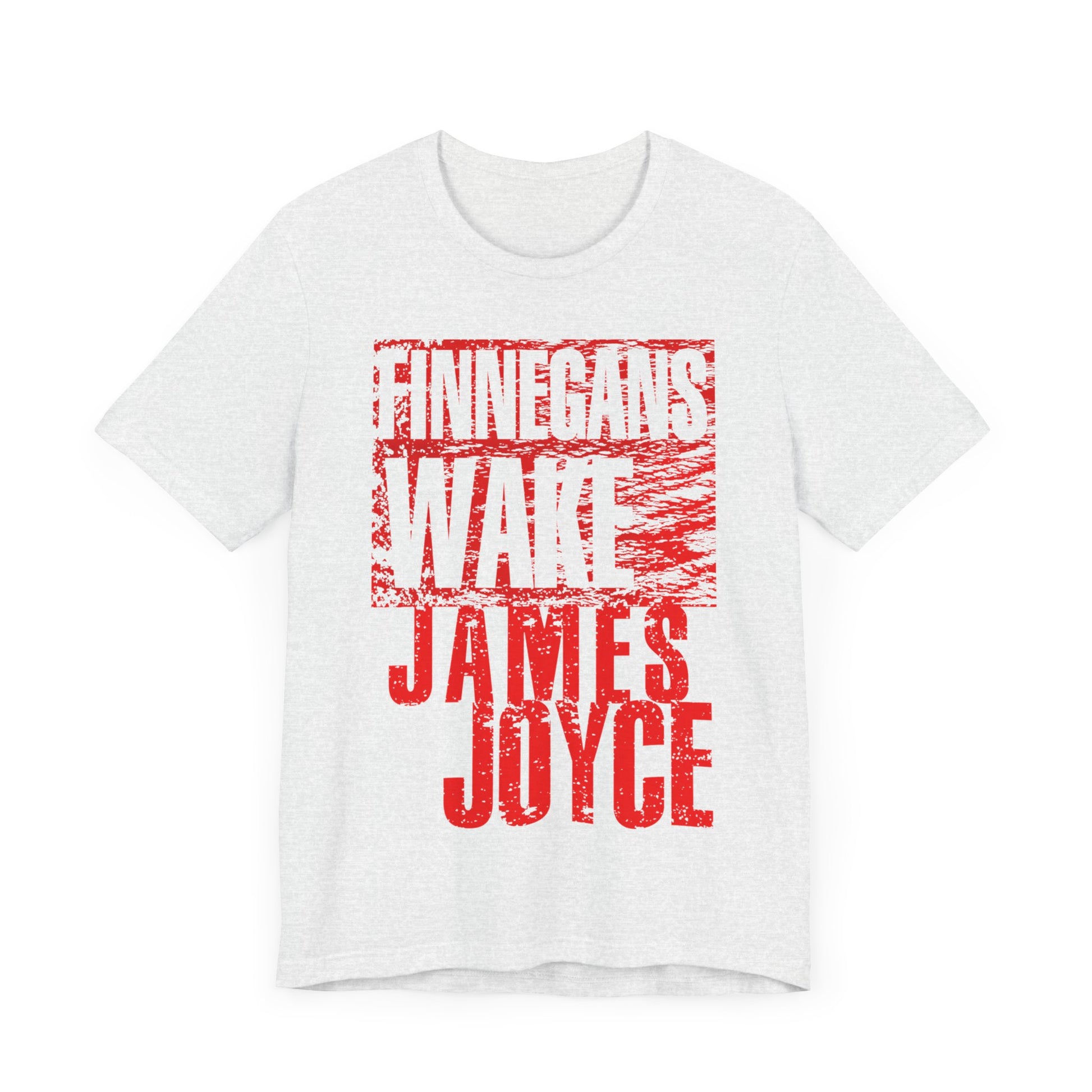 james joyce finnegans wake in red tshirt whatmart