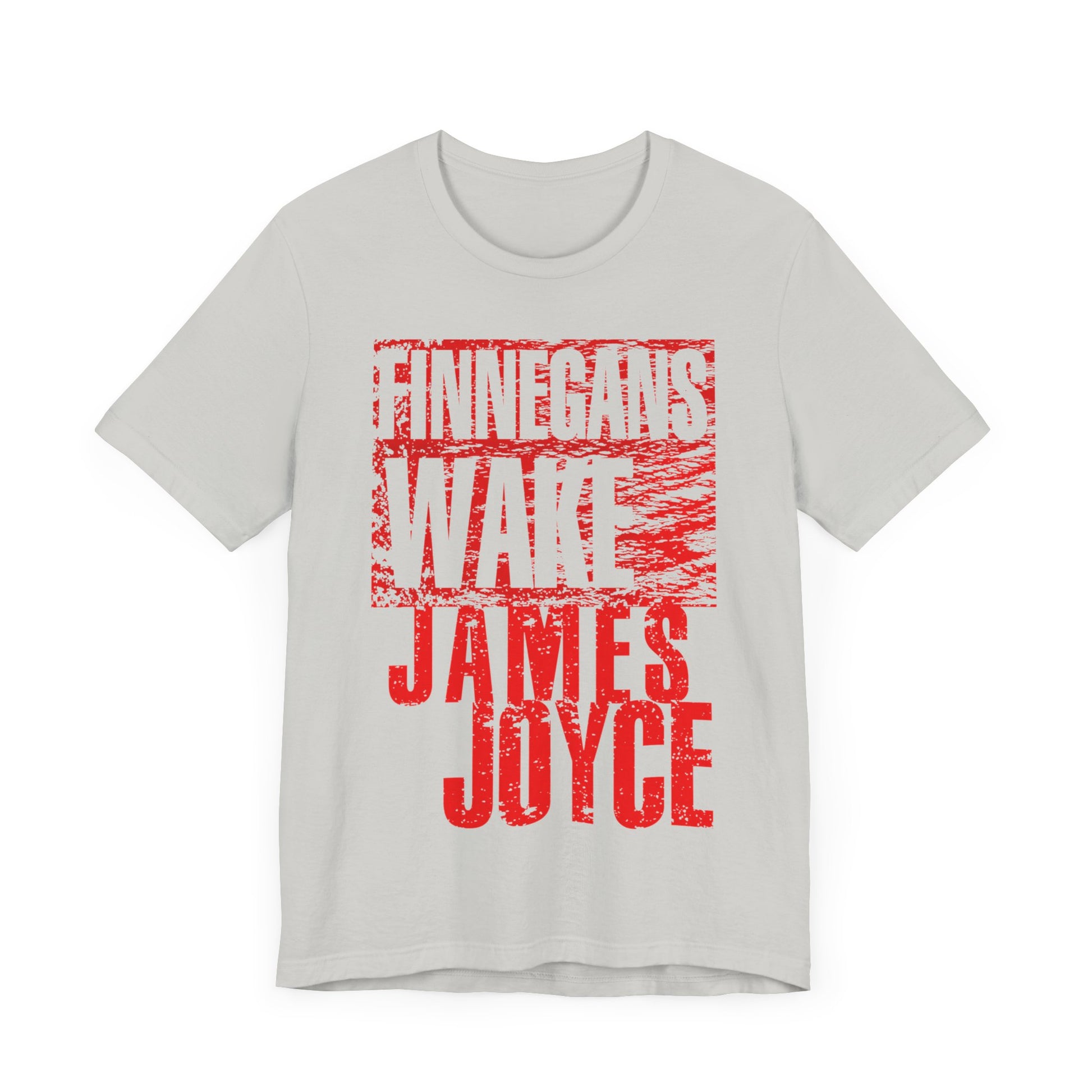 james joyce finnegans wake in red tshirt whatmart