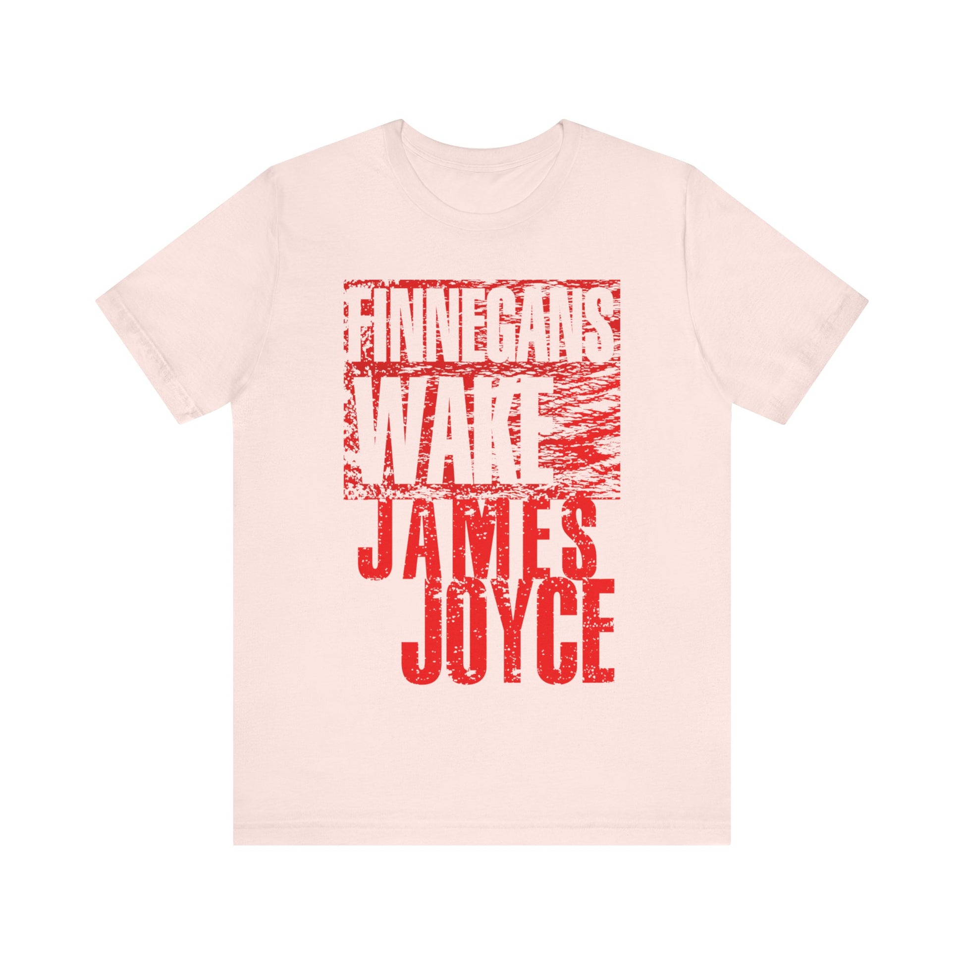 james joyce finnegans wake in red tshirt whatmart