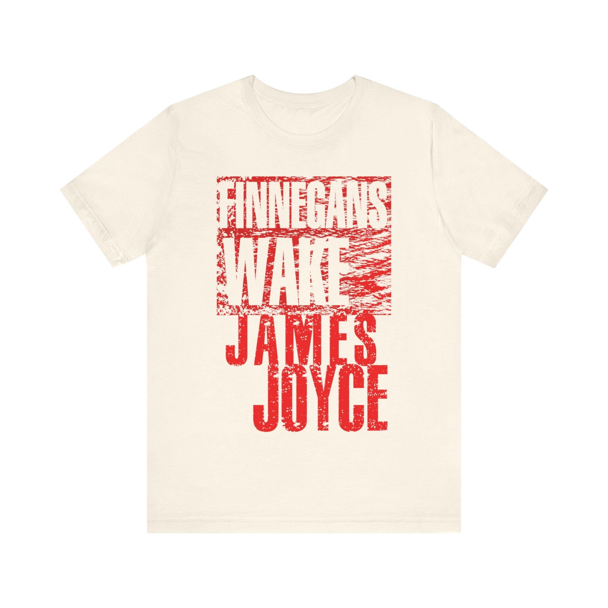 james joyce finnegans wake in red tshirt whatmart