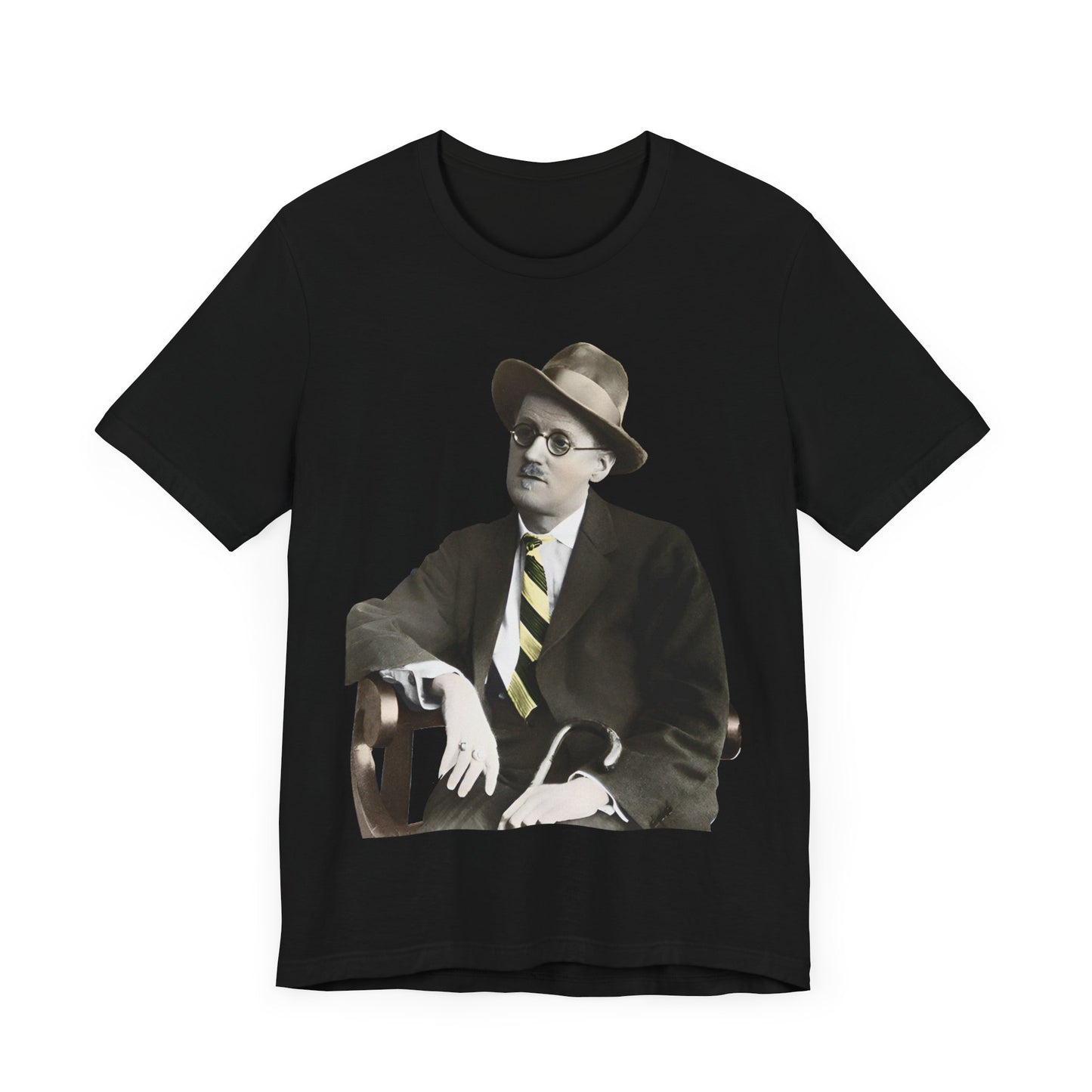 james joyce portrait colourized tshirt whatmart