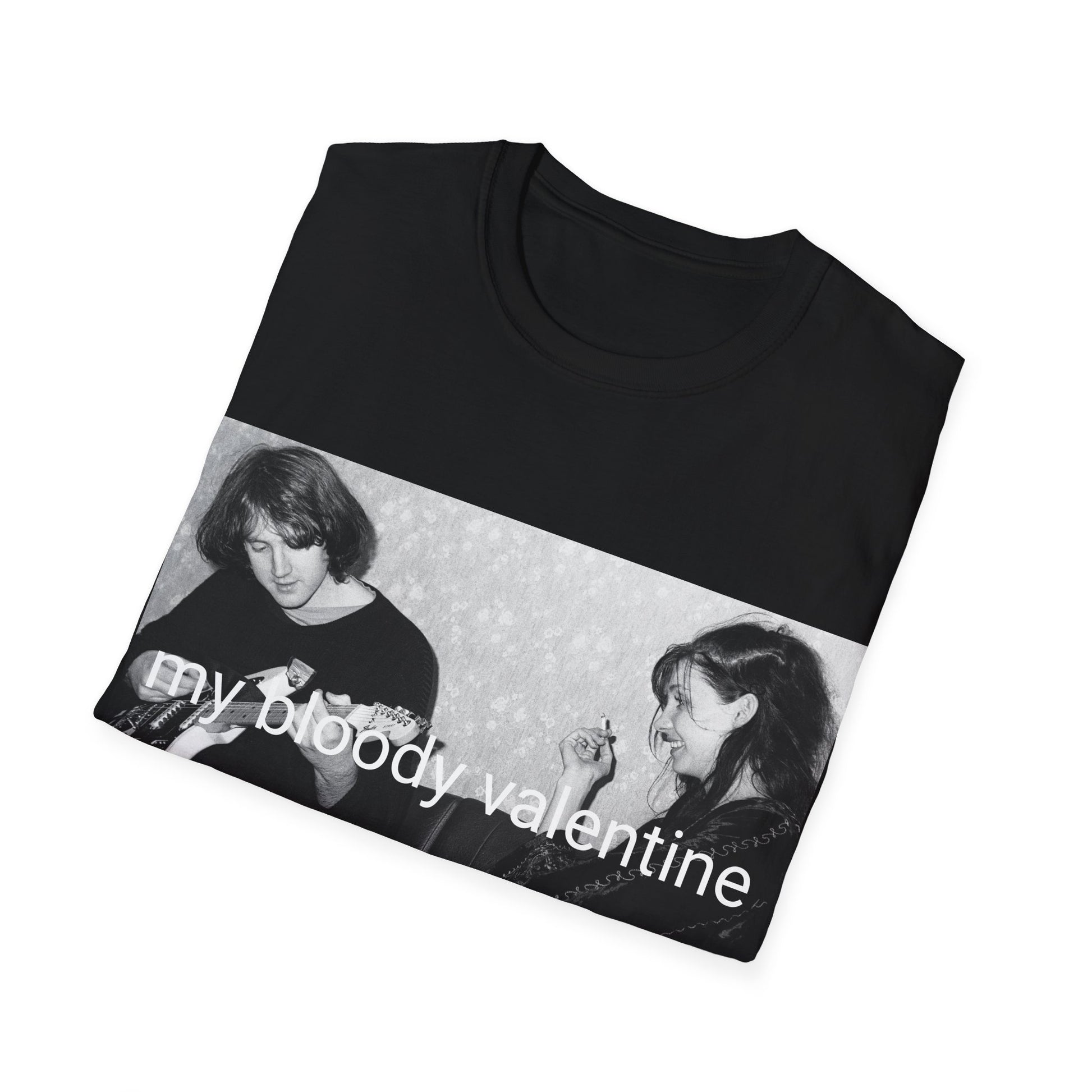 kevin shields and belinda butcher sitting on a couch tshirt whatmart