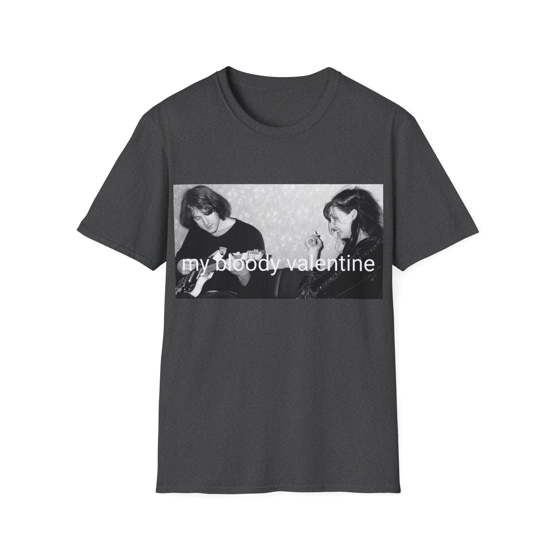 kevin shields and belinda butcher sitting on a couch tshirt whatmart