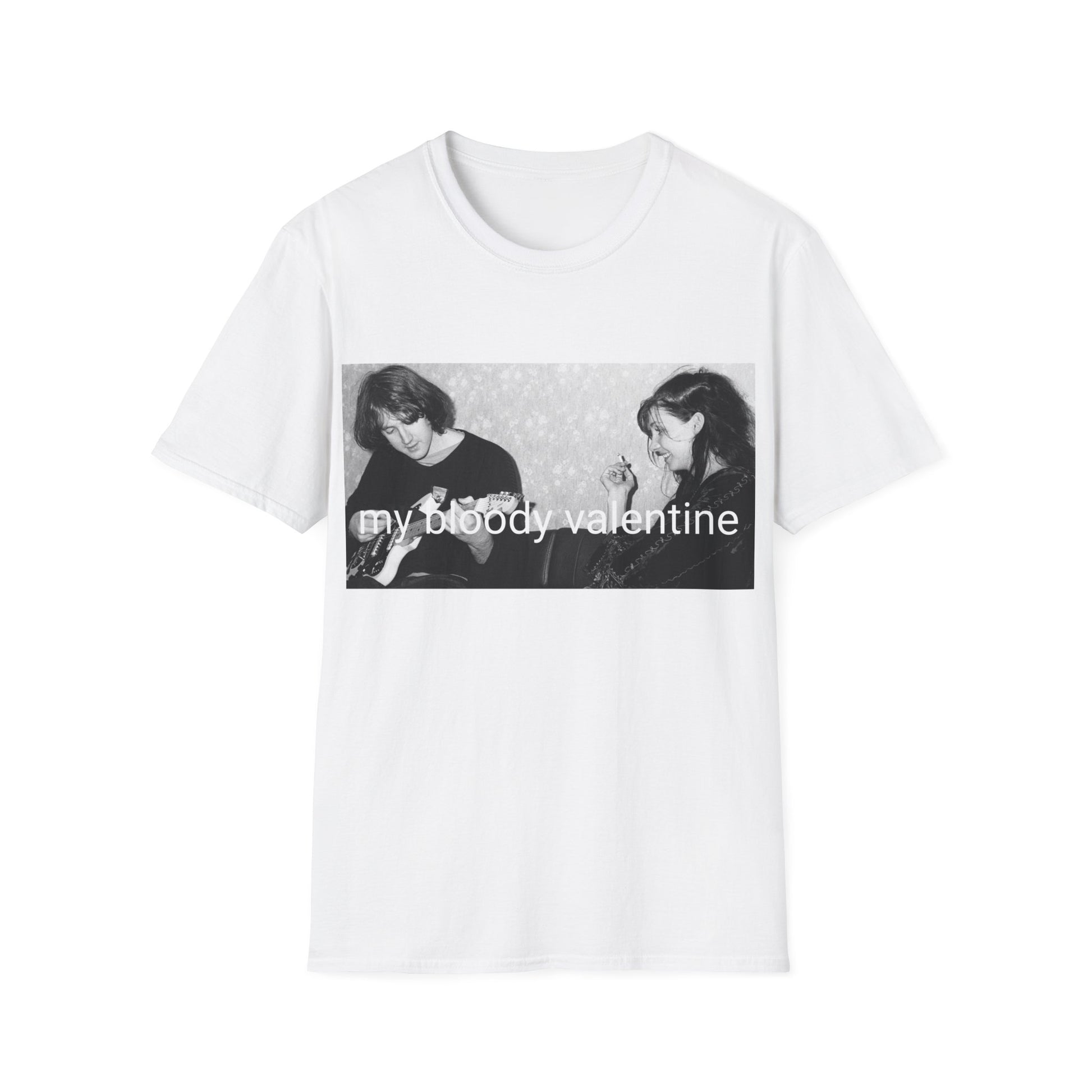 kevin shields and belinda butcher sitting on a couch tshirt whatmart