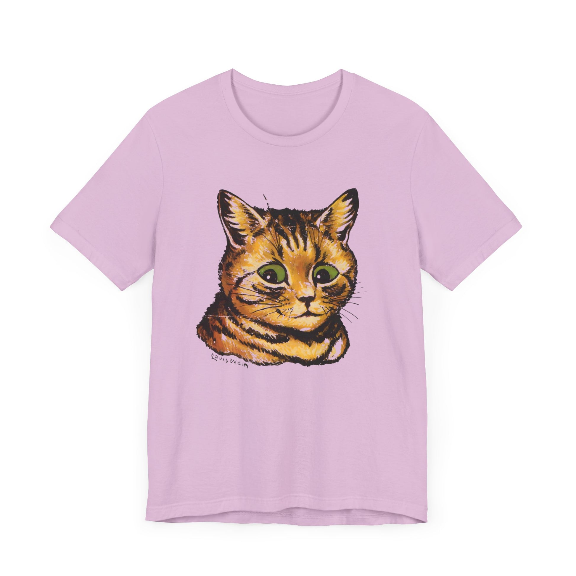 louis wain anthropomorphized cat painting orange cat tshirt whatmart