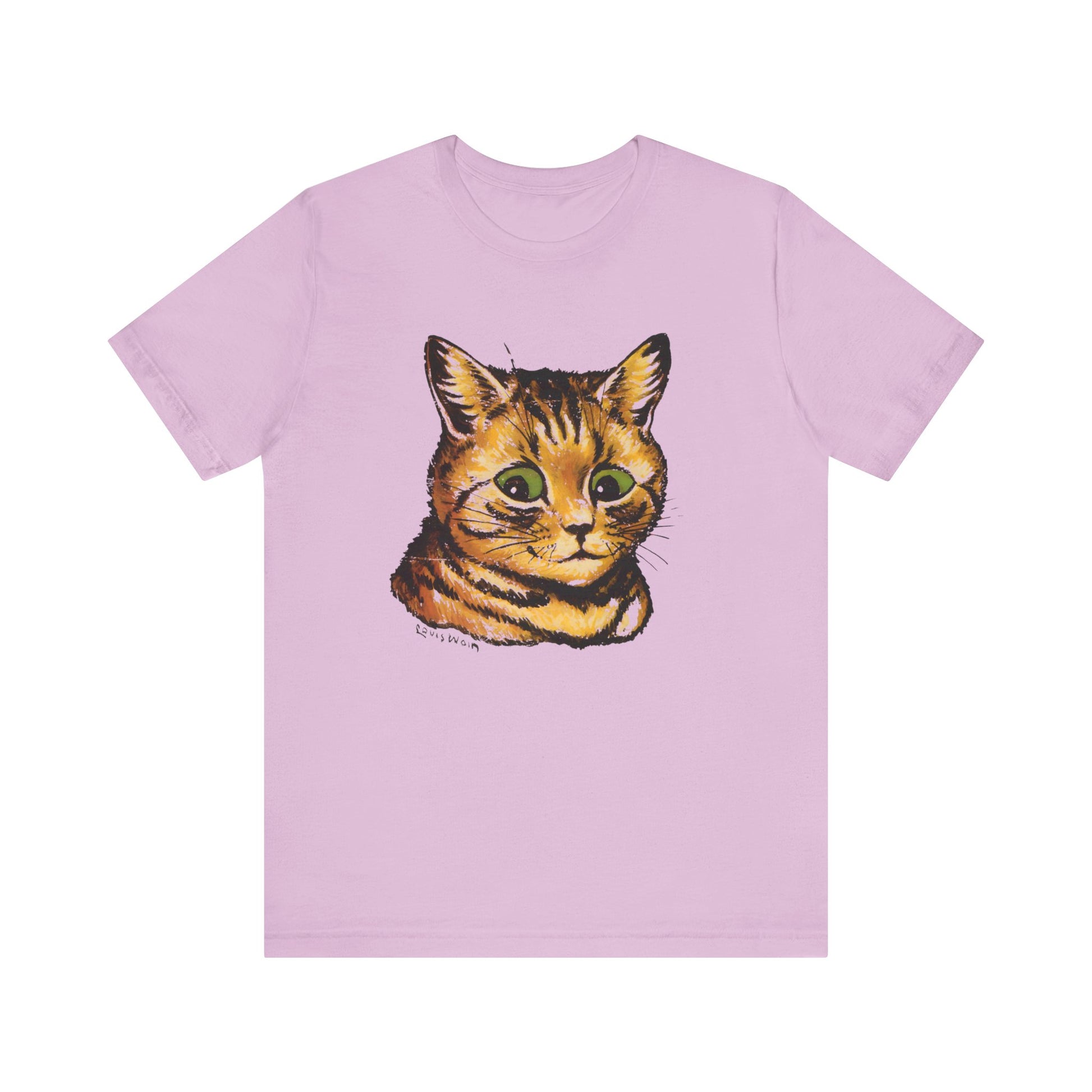 louis wain anthropomorphized cat painting orange cat tshirt whatmart