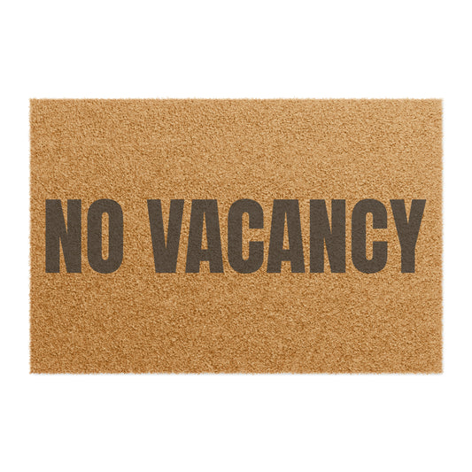 no vacancy doormat whatmart