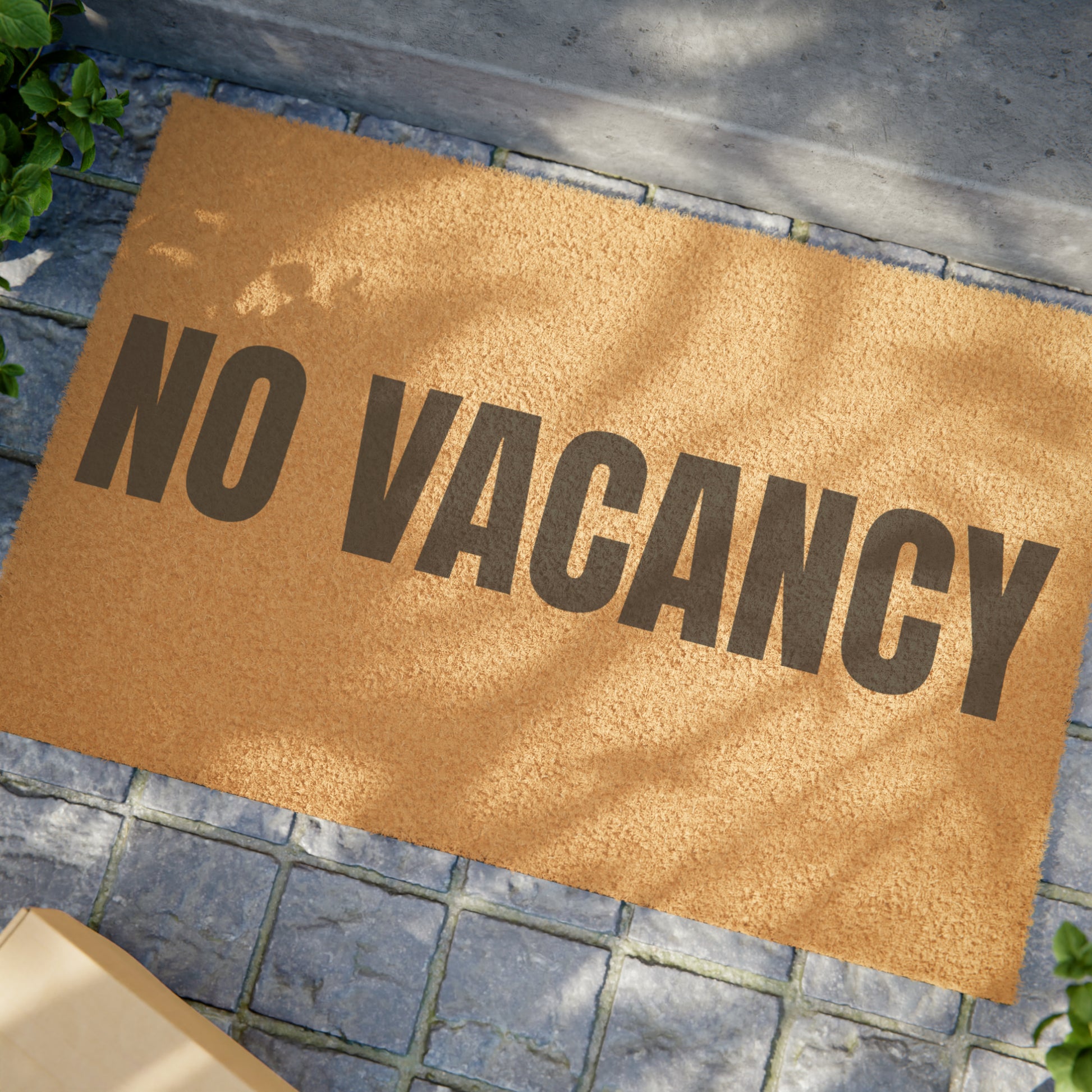 no vacancy doormat whatmart