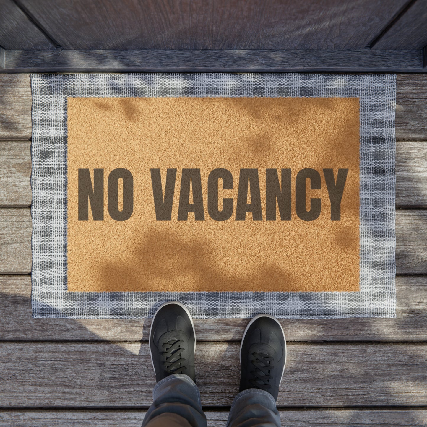 no vacancy doormat whatmart