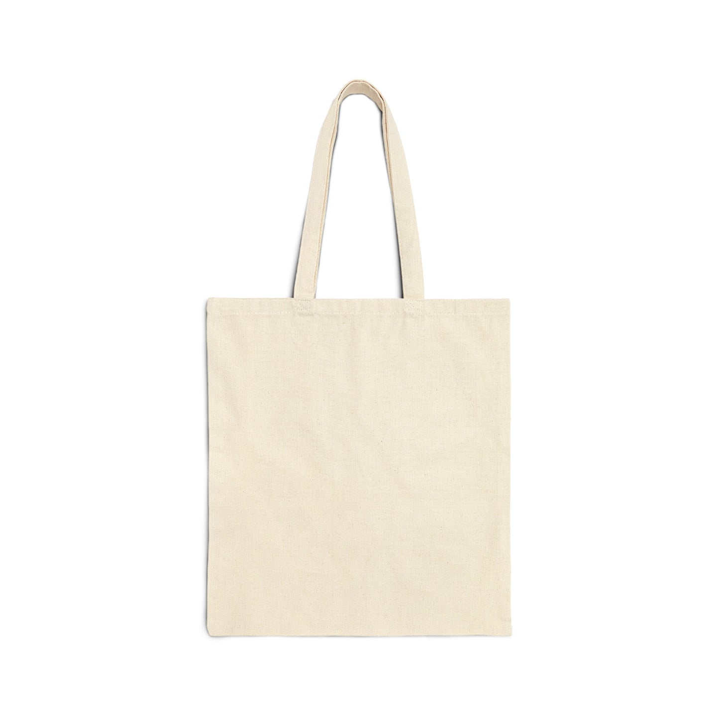 plastic bag on a reusable cotton tote bag whatmart