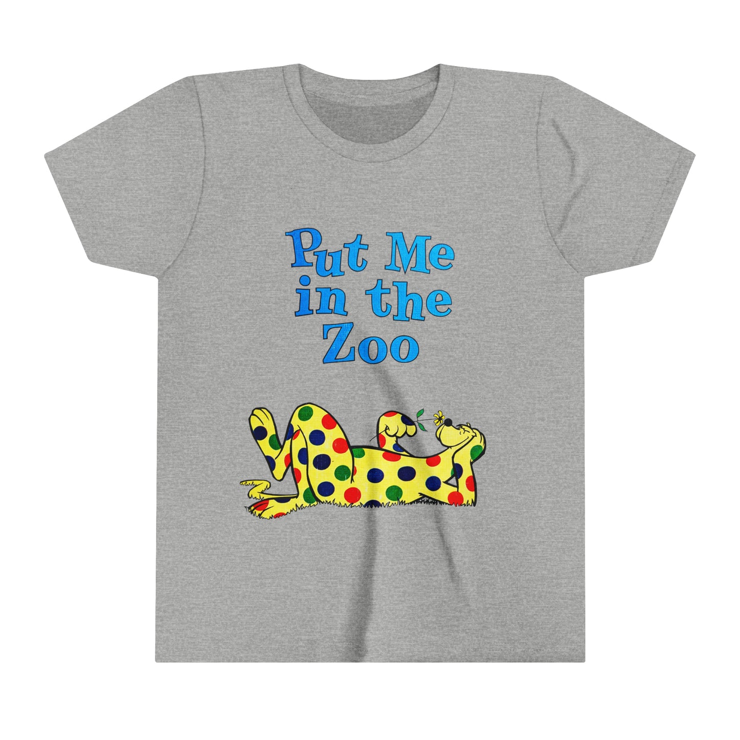 put me in the zoo YOUTH SIZE short sleeve tee whatmart