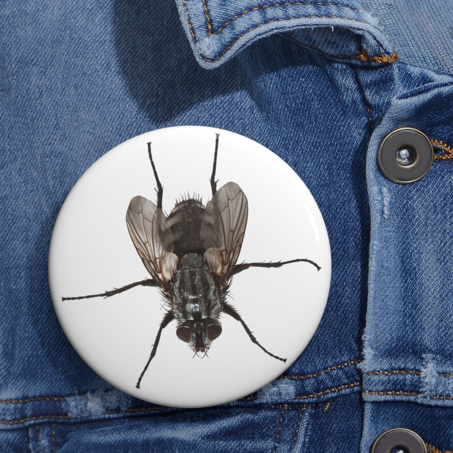 realistic fly custom pin buttons whatmart