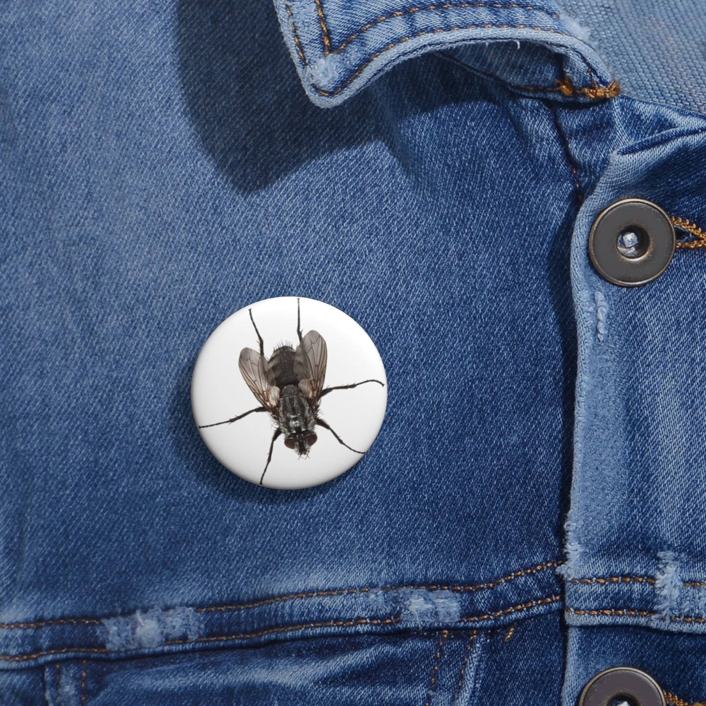 realistic fly custom pin buttons whatmart